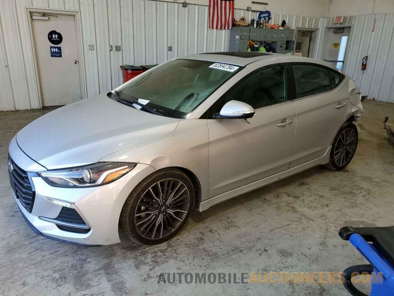 KMHD04LB9JU525392 HYUNDAI ELANTRA 2018