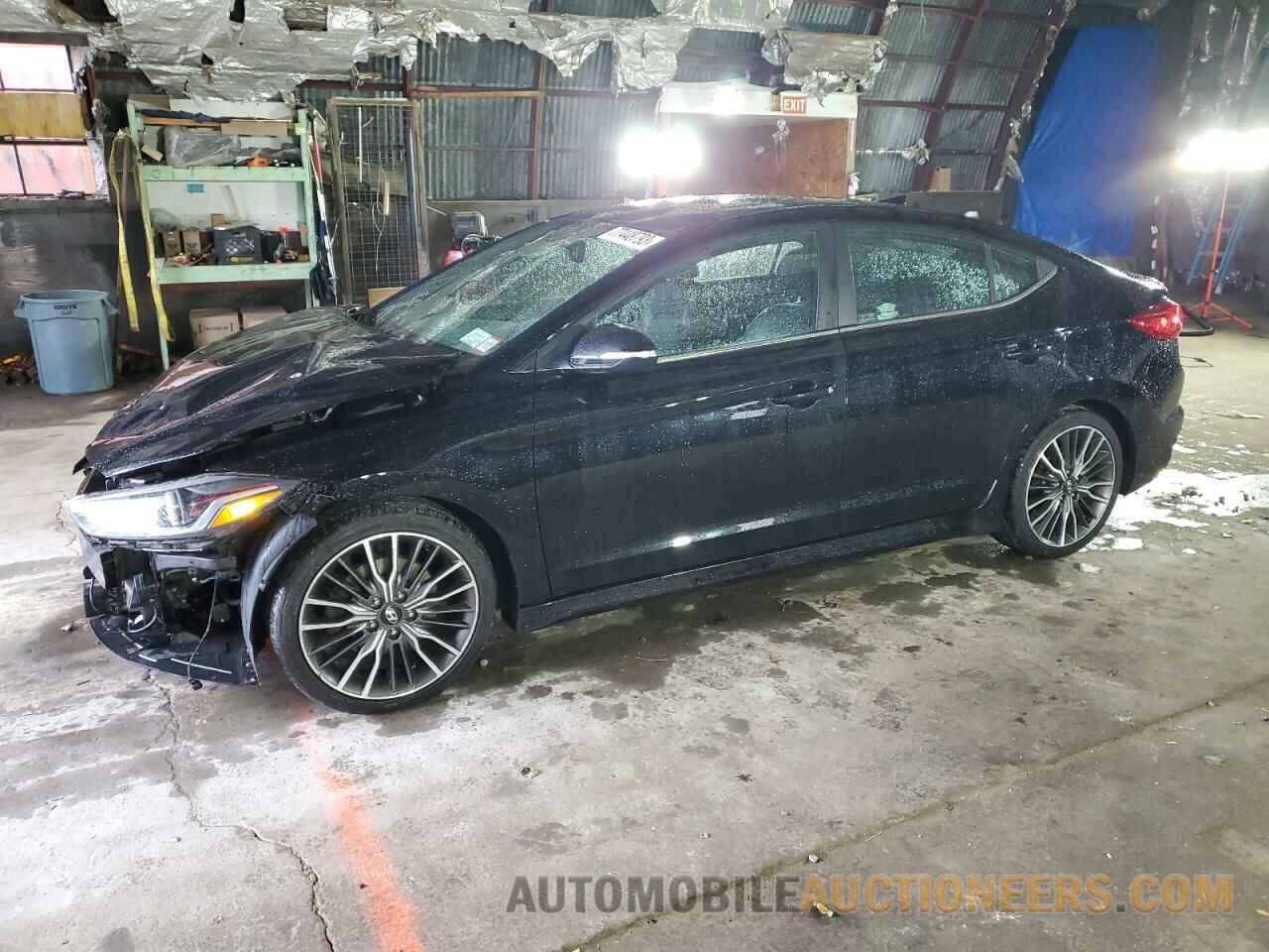 KMHD04LB9JU578352 HYUNDAI ELANTRA 2018