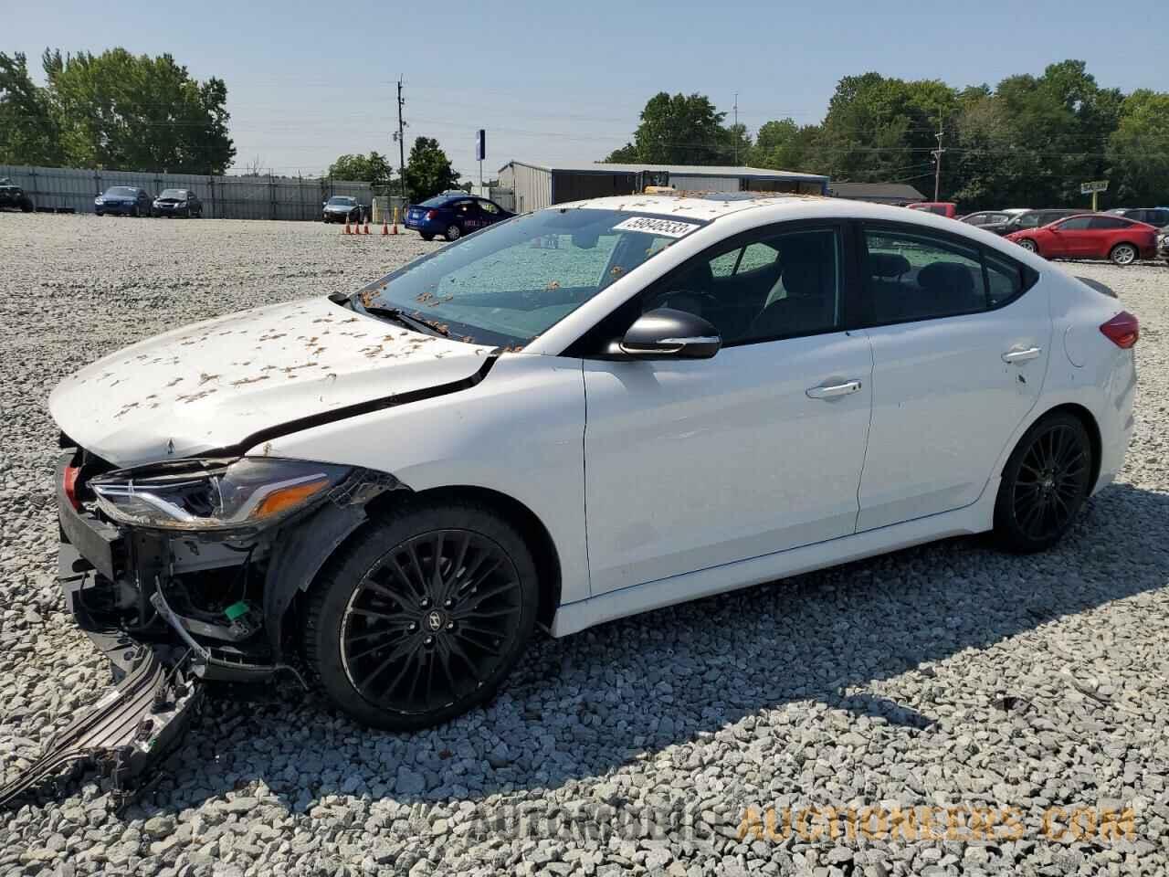 KMHD04LB9JU613391 HYUNDAI ELANTRA 2018