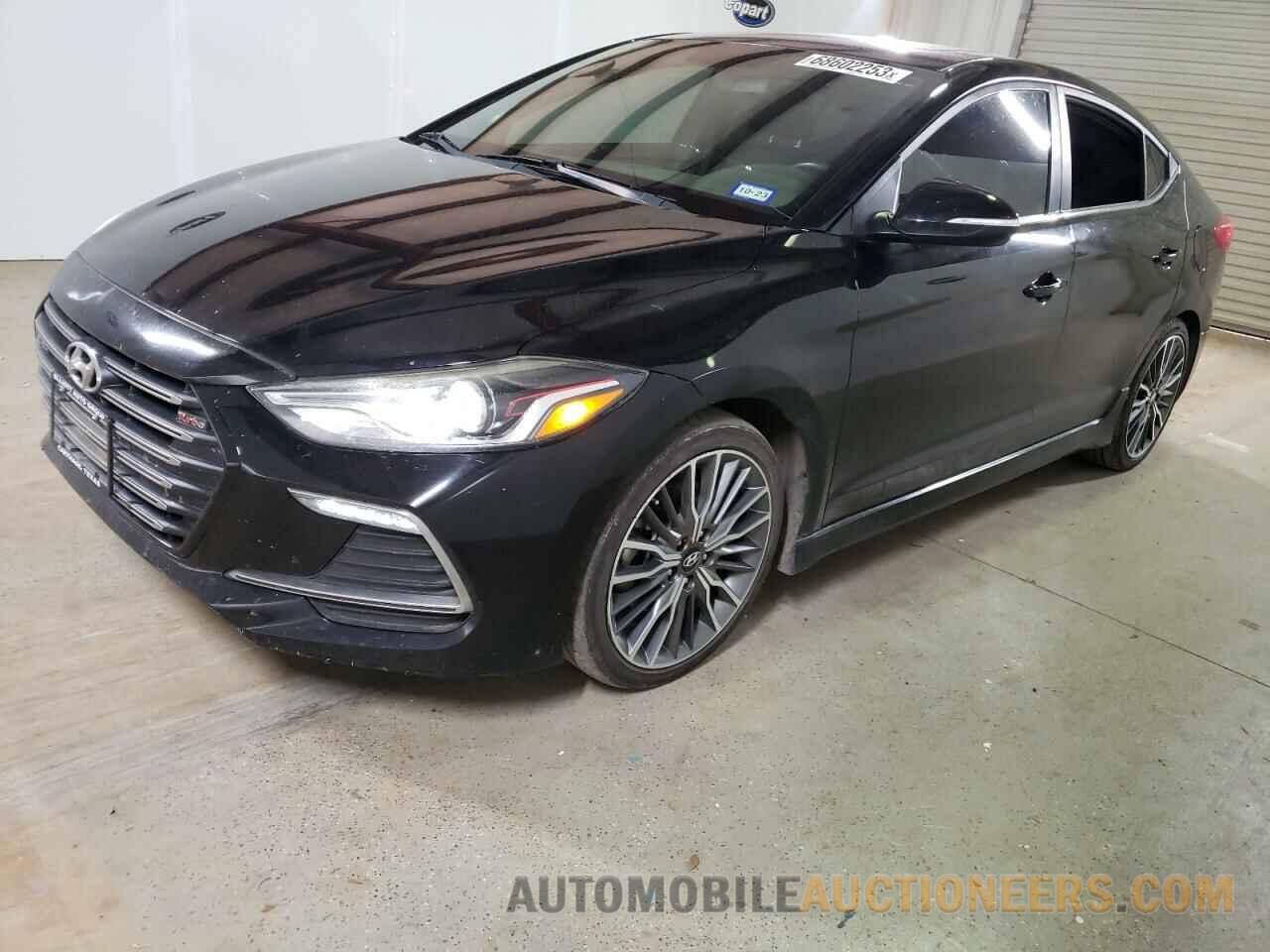 KMHD04LBXJU503448 HYUNDAI ELANTRA 2018