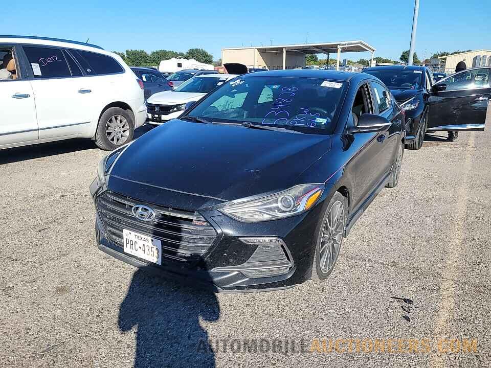 KMHD04LBXJU534828 Hyundai Elantra 2018