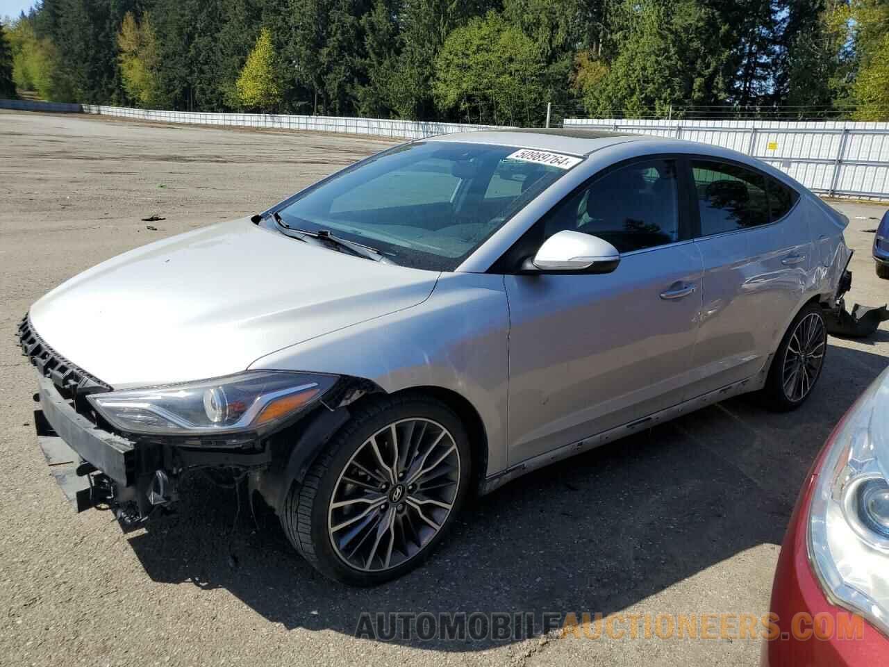 KMHD04LBXJU678380 HYUNDAI ELANTRA 2018