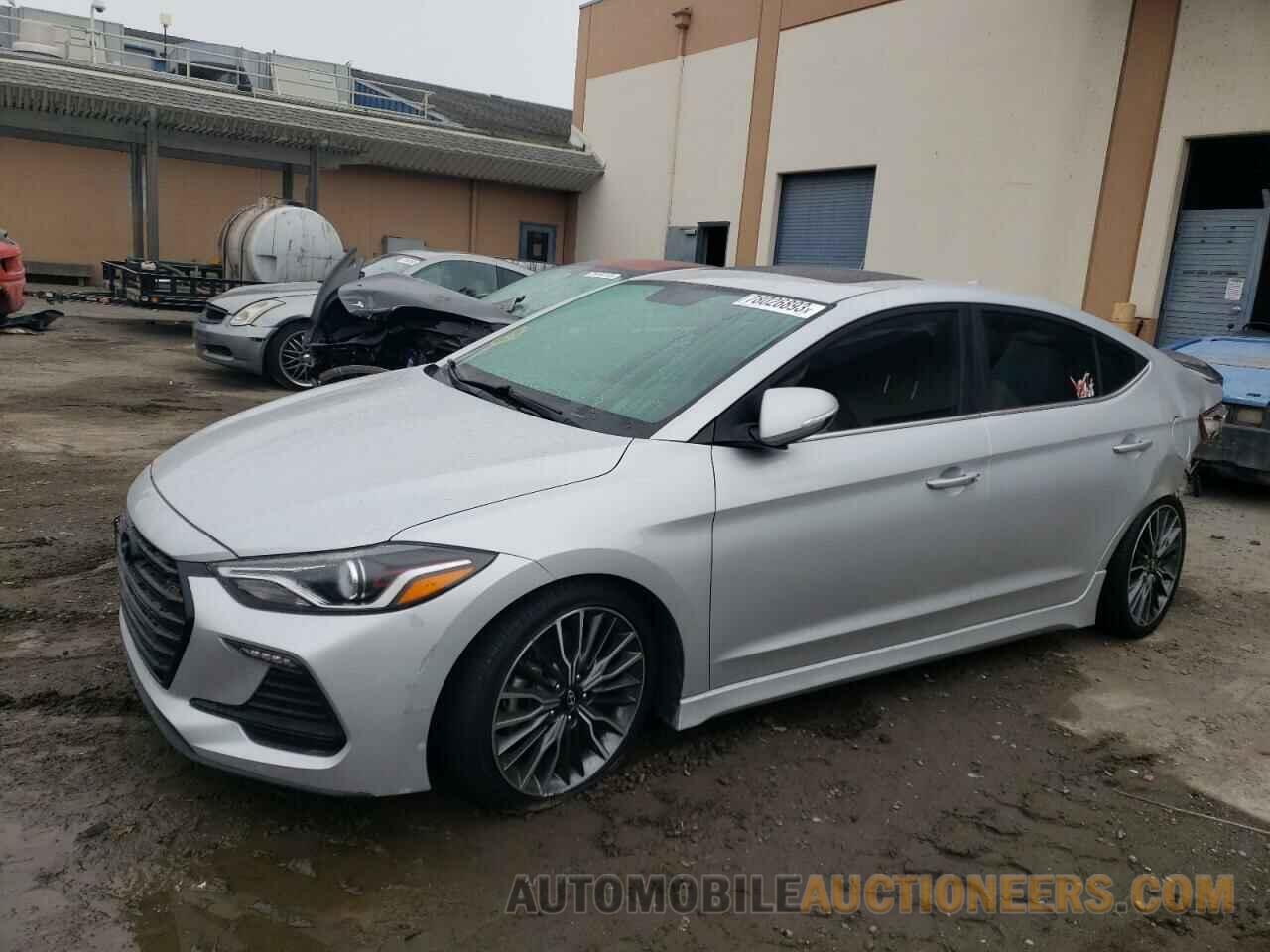 KMHD04LBXJU703651 HYUNDAI ELANTRA 2018