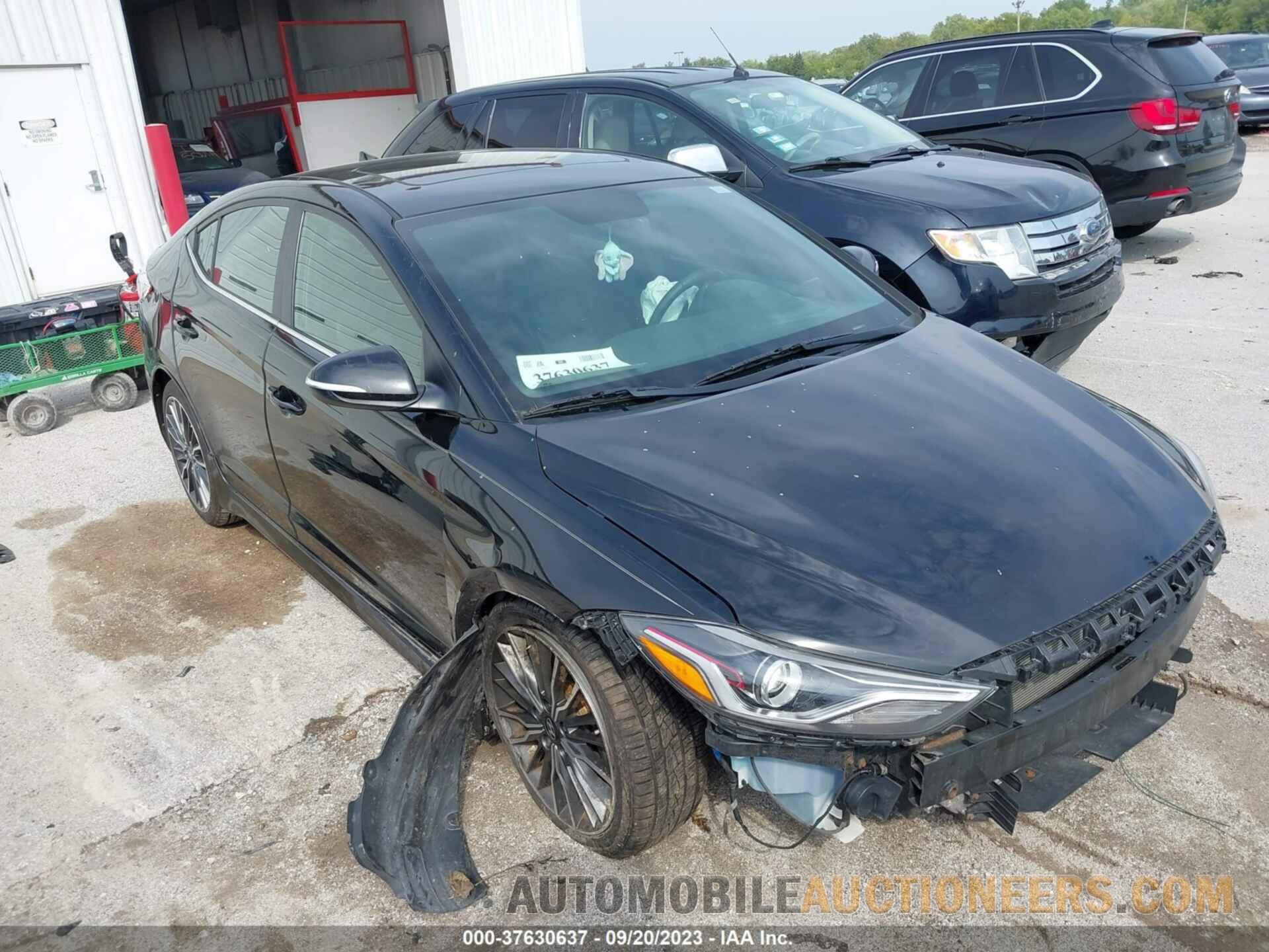 KMHD04LBXJU718912 HYUNDAI ELANTRA 2018