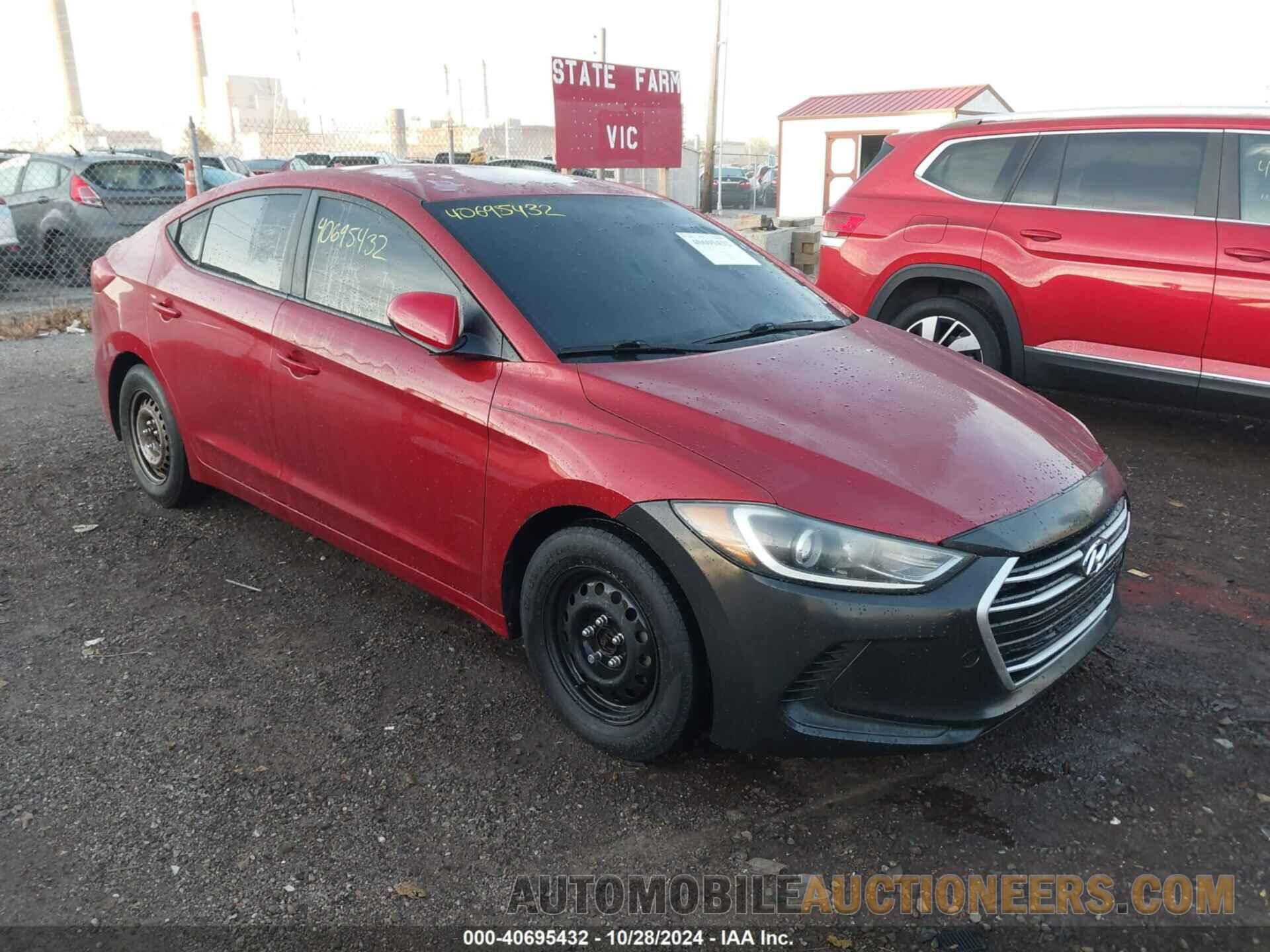 KMHD74LF0HU189060 HYUNDAI ELANTRA 2017