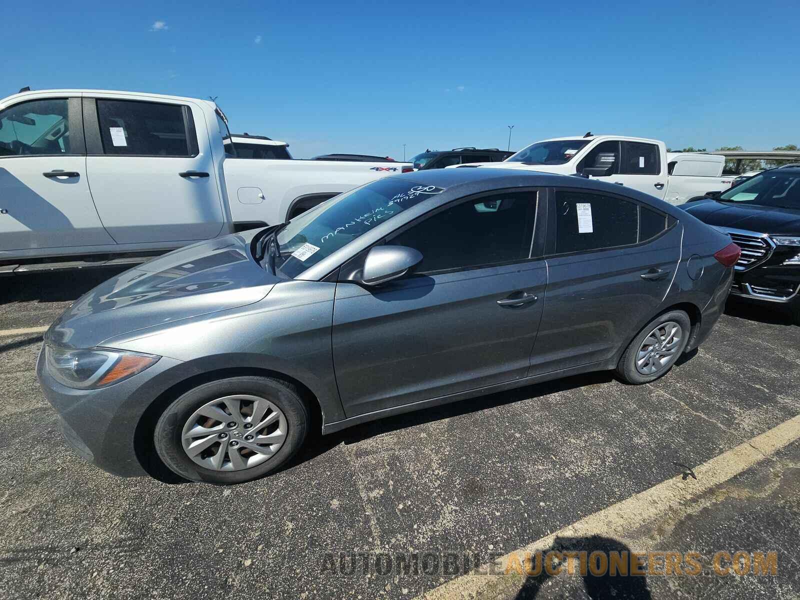 KMHD74LF0HU391929 Hyundai Elantra SE 2017