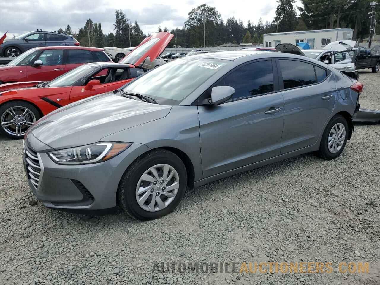 KMHD74LF0HU394913 HYUNDAI ELANTRA 2017