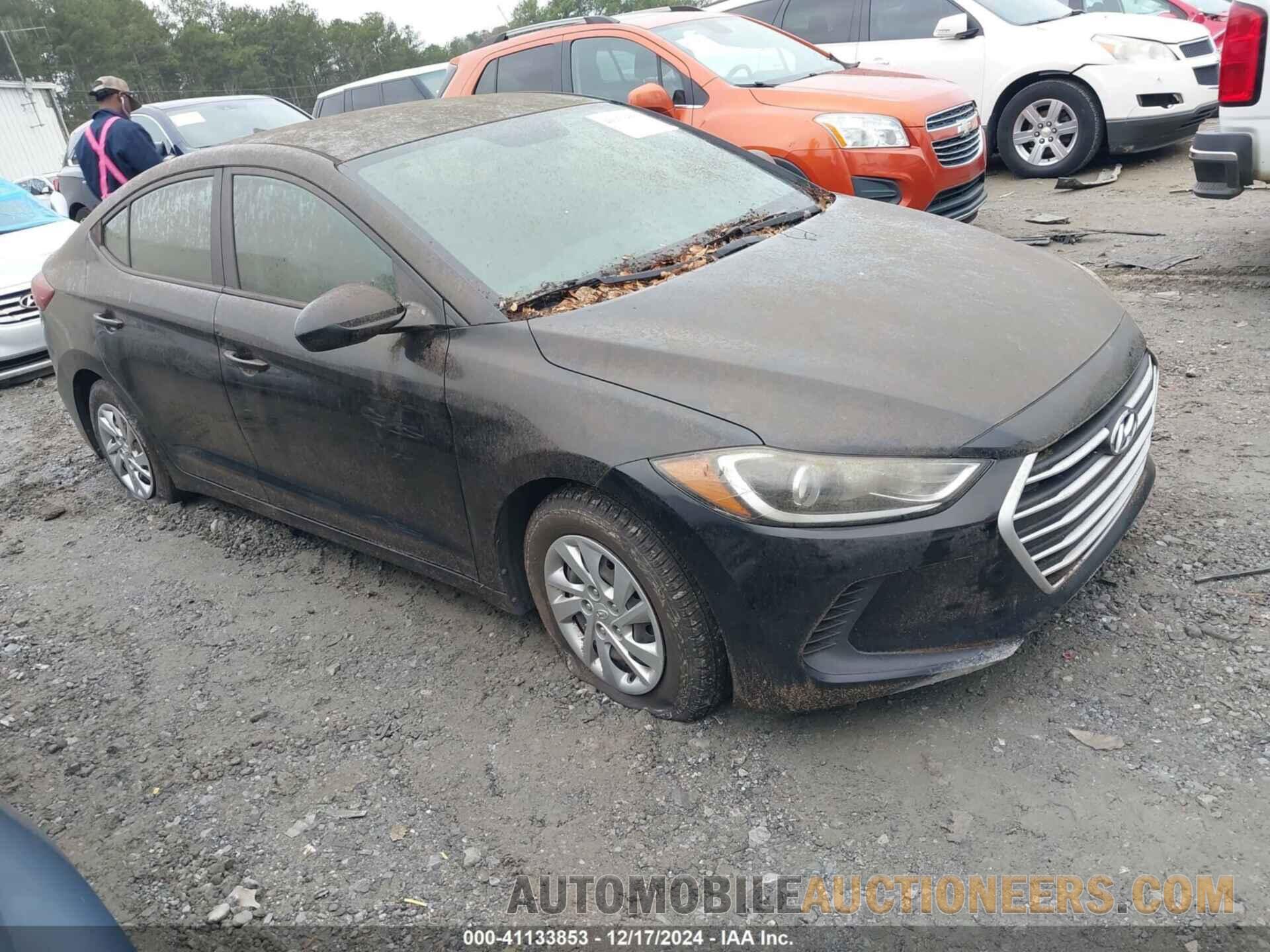 KMHD74LF0HU396810 HYUNDAI ELANTRA 2017