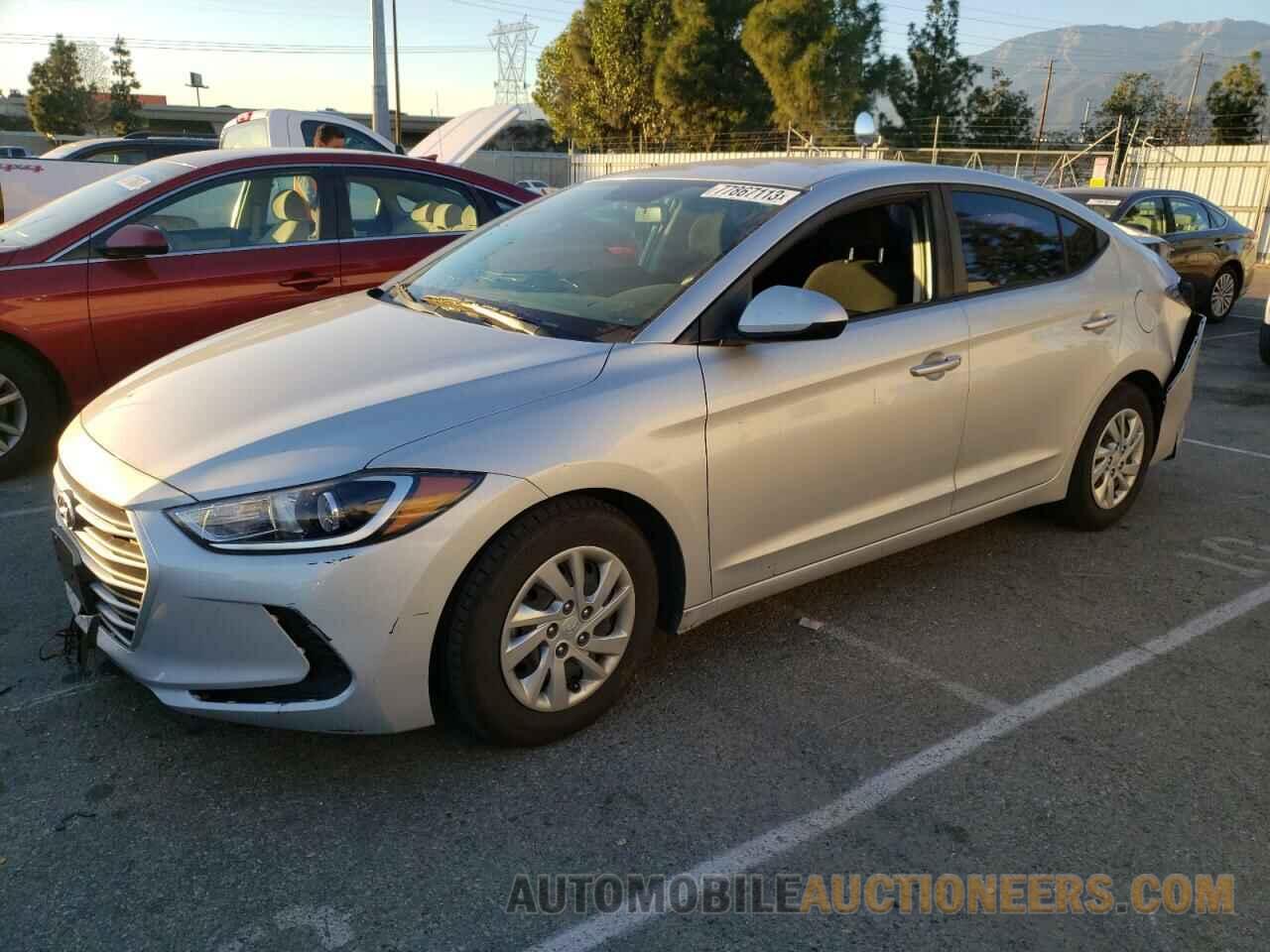 KMHD74LF0JU452668 HYUNDAI ELANTRA 2018