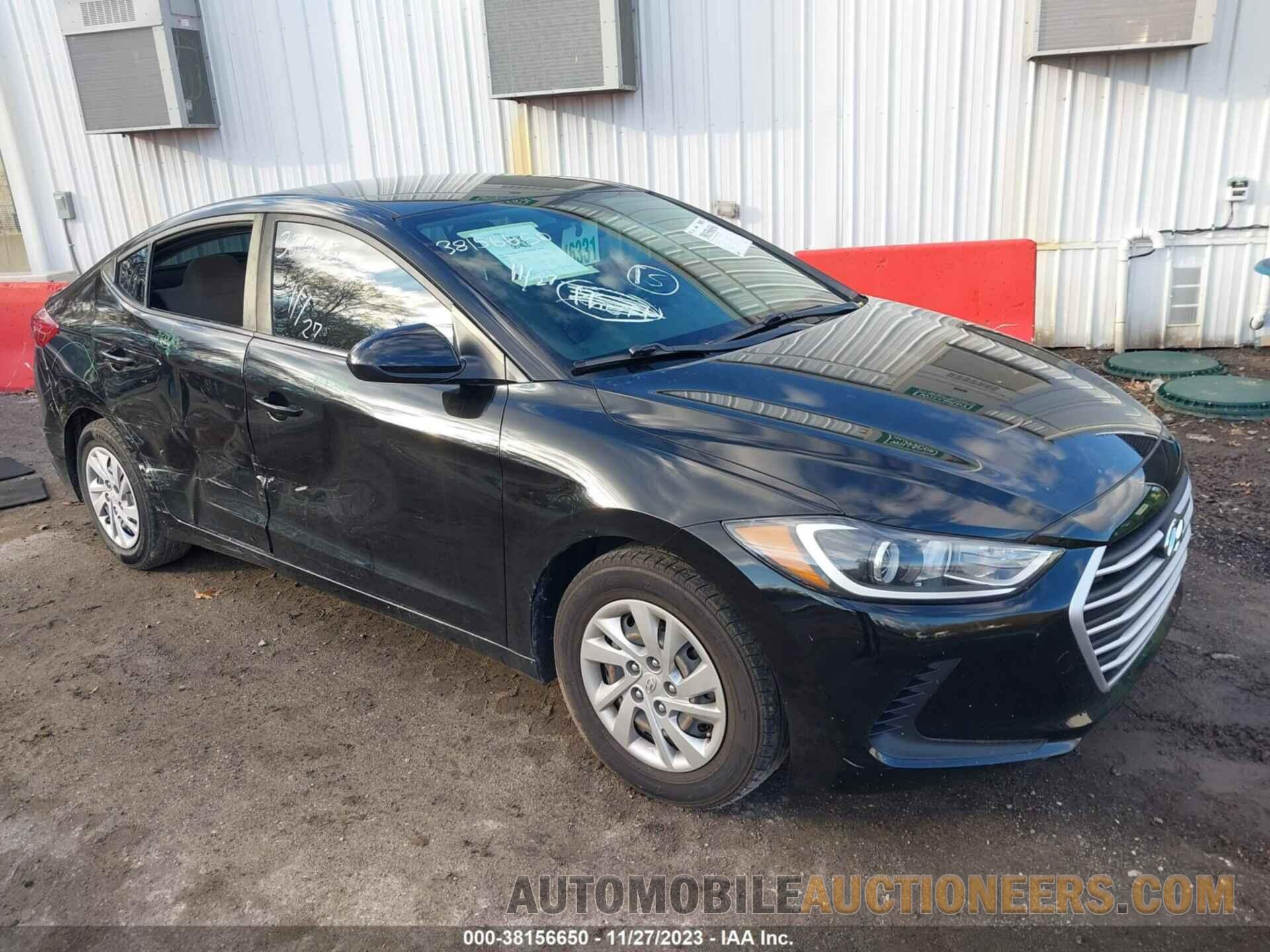 KMHD74LF0JU455442 HYUNDAI ELANTRA 2018