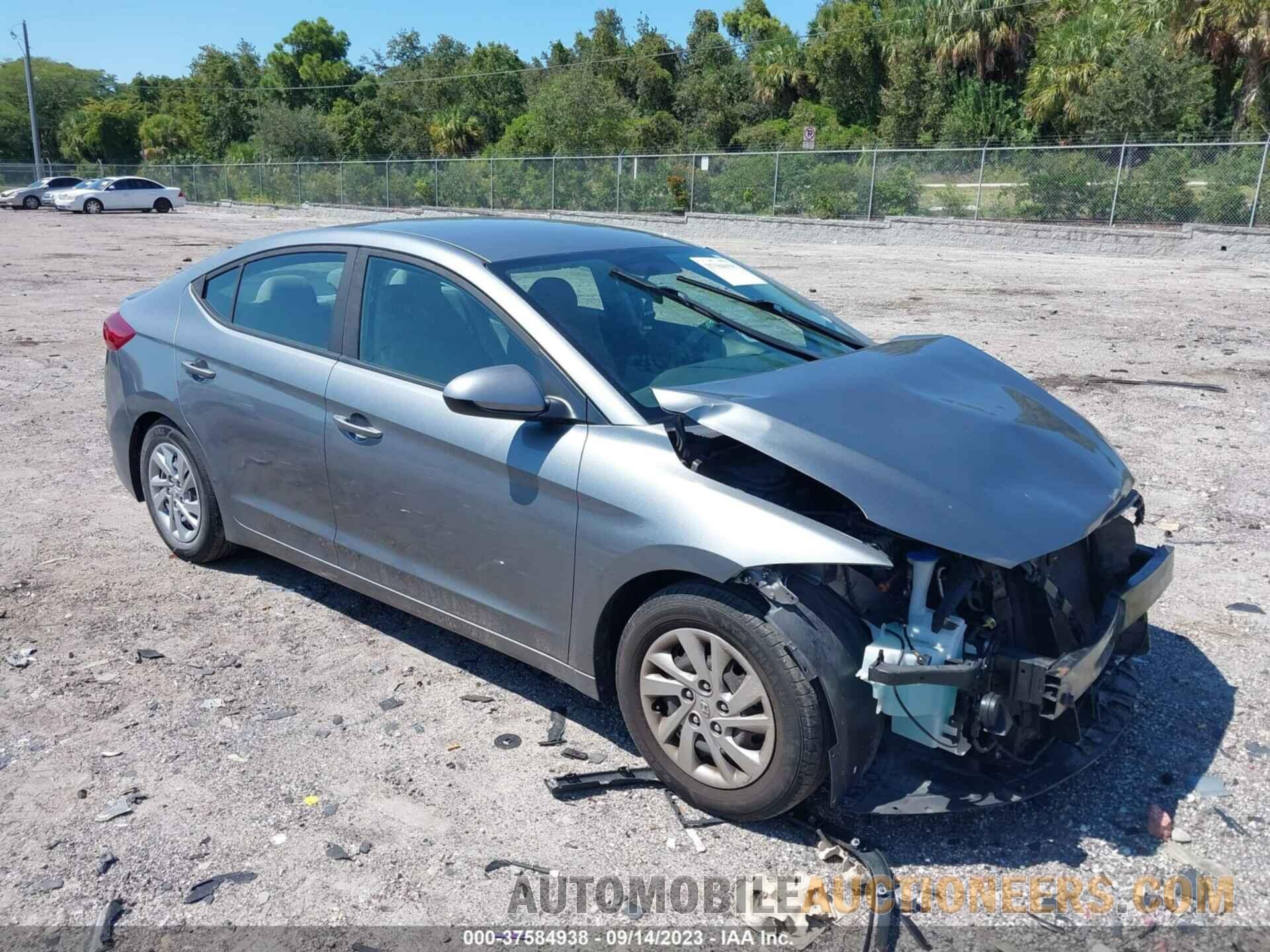 KMHD74LF0JU474945 HYUNDAI ELANTRA 2018