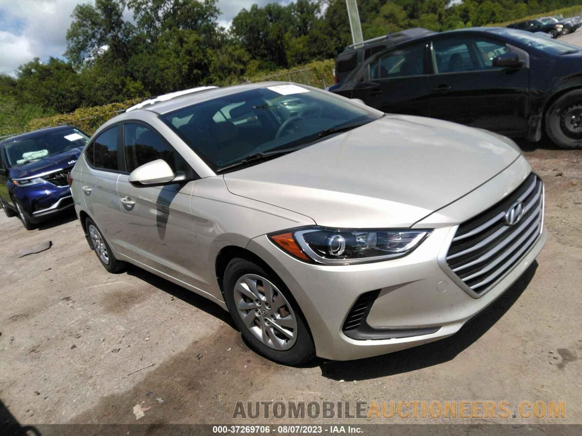 KMHD74LF0JU580599 HYUNDAI ELANTRA 2018