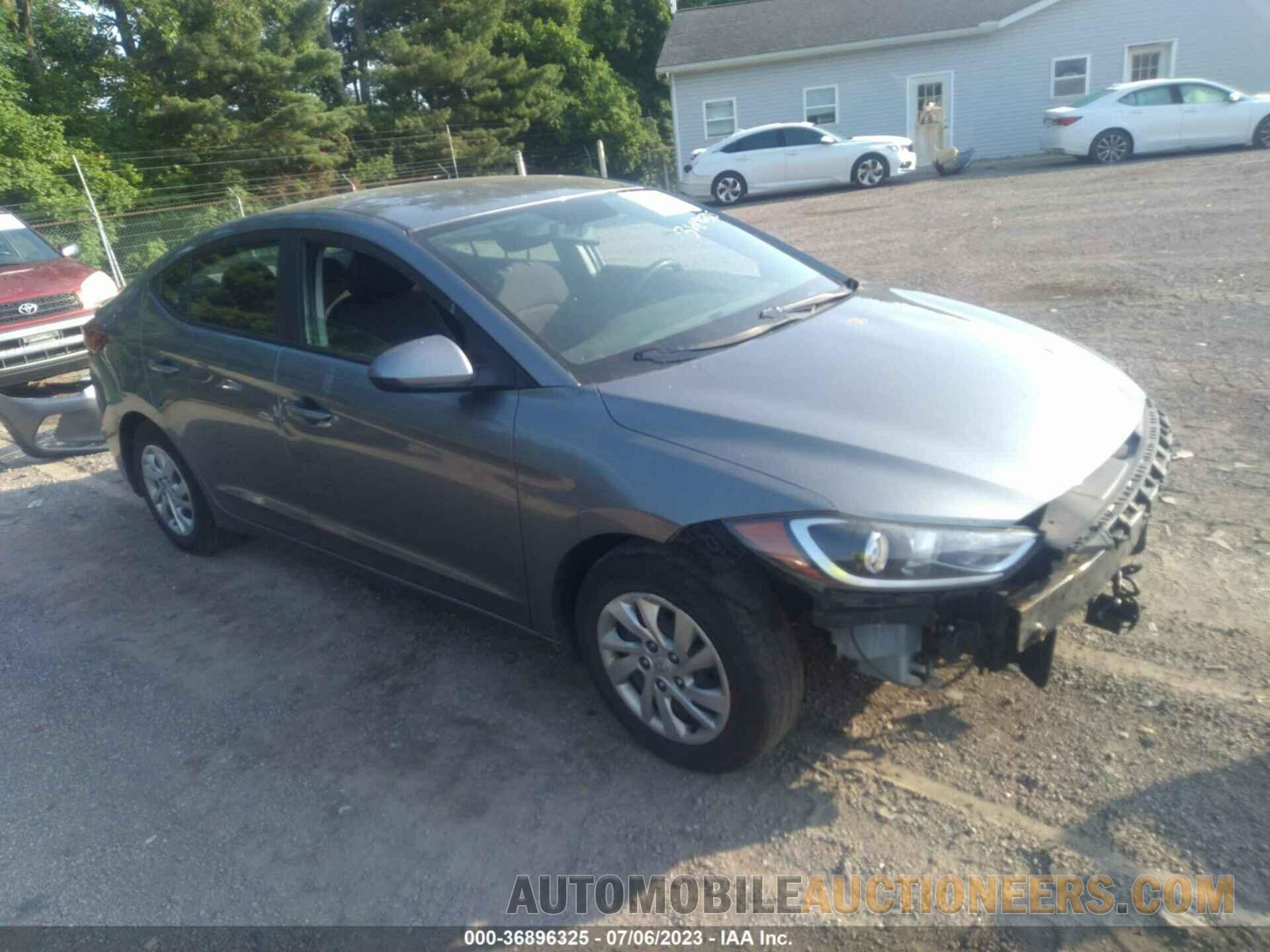 KMHD74LF0JU608594 HYUNDAI ELANTRA 2018