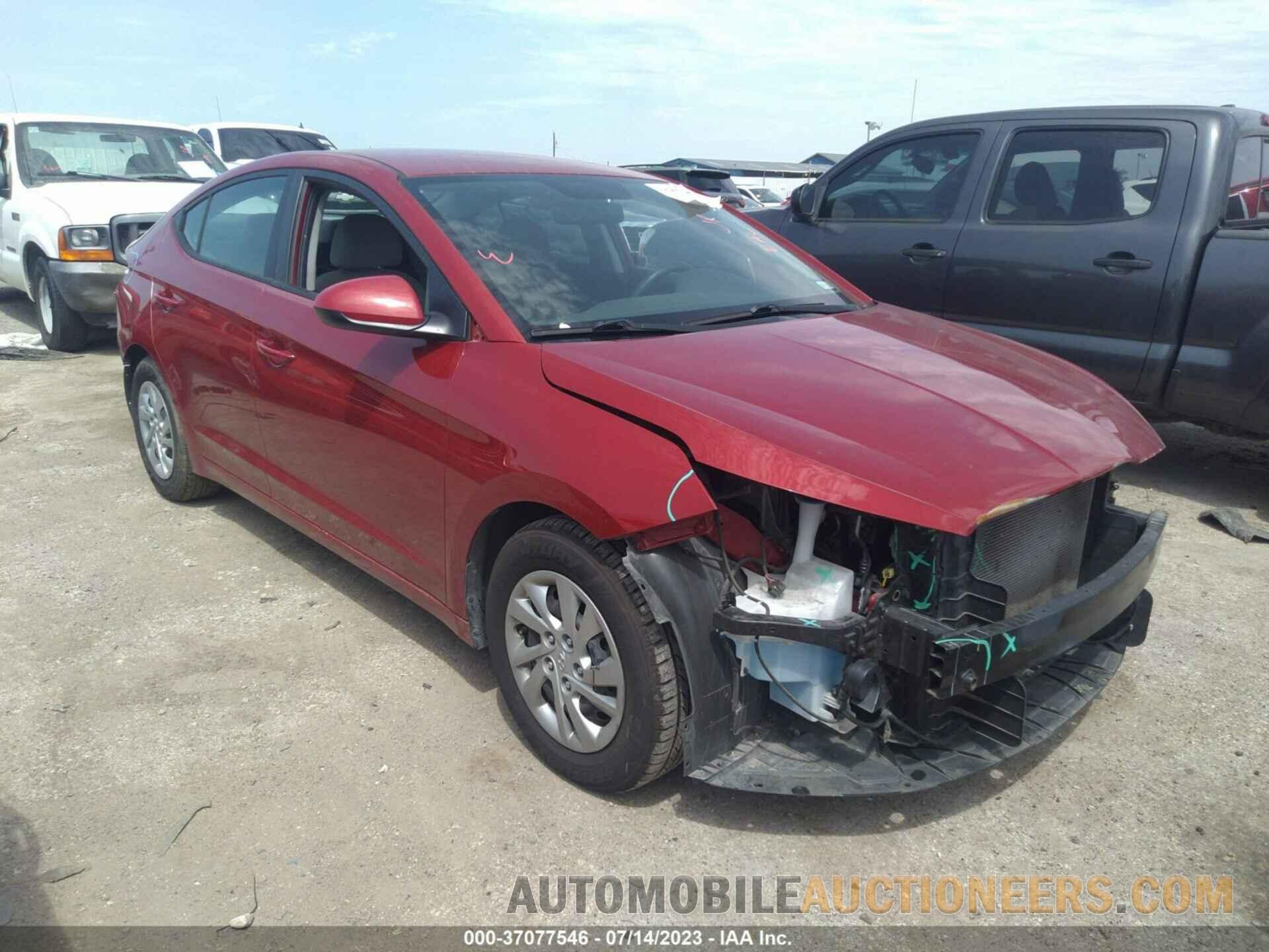 KMHD74LF0KU795062 HYUNDAI ELANTRA 2019