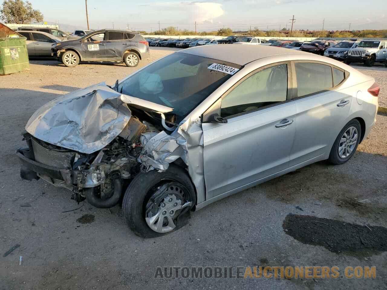 KMHD74LF0KU808067 HYUNDAI ELANTRA 2019