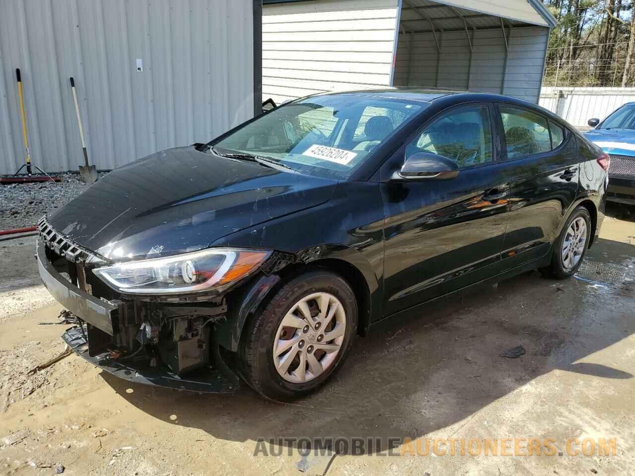 KMHD74LF1HU090537 HYUNDAI ELANTRA 2017