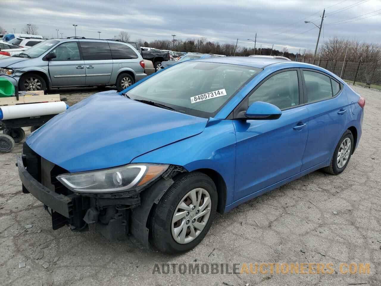 KMHD74LF1HU118708 HYUNDAI ELANTRA 2017