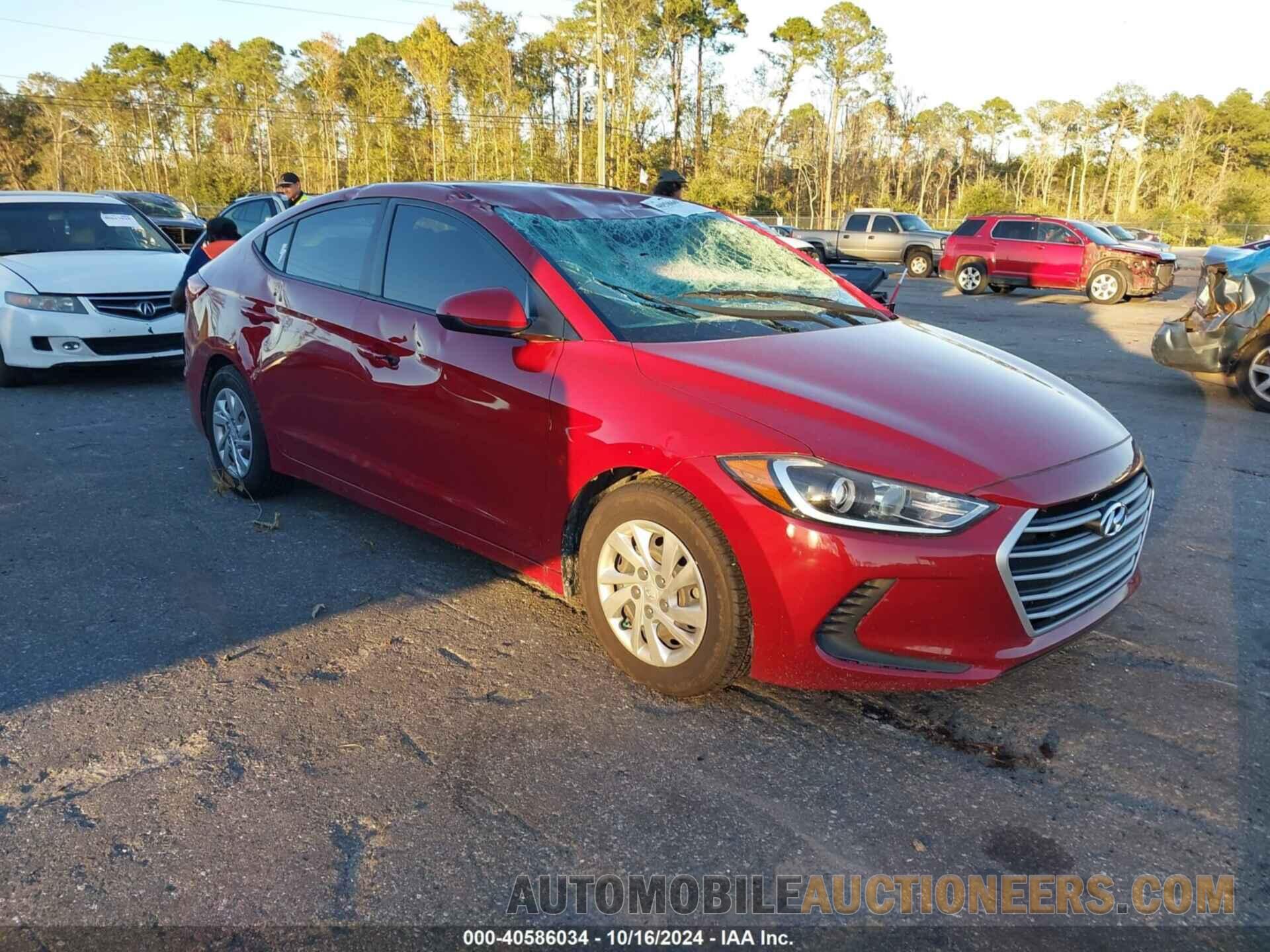 KMHD74LF1HU423416 HYUNDAI ELANTRA 2017