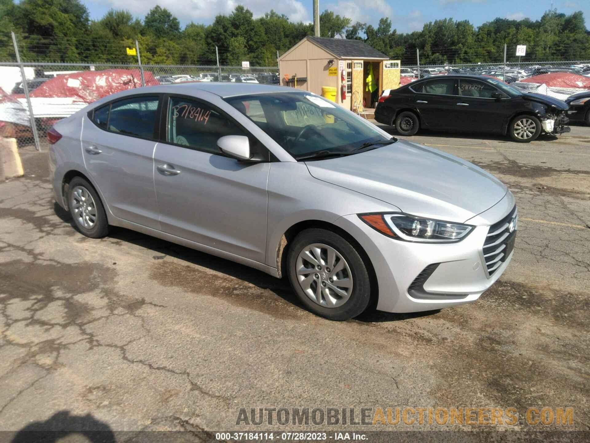 KMHD74LF1JU492130 HYUNDAI ELANTRA 2018