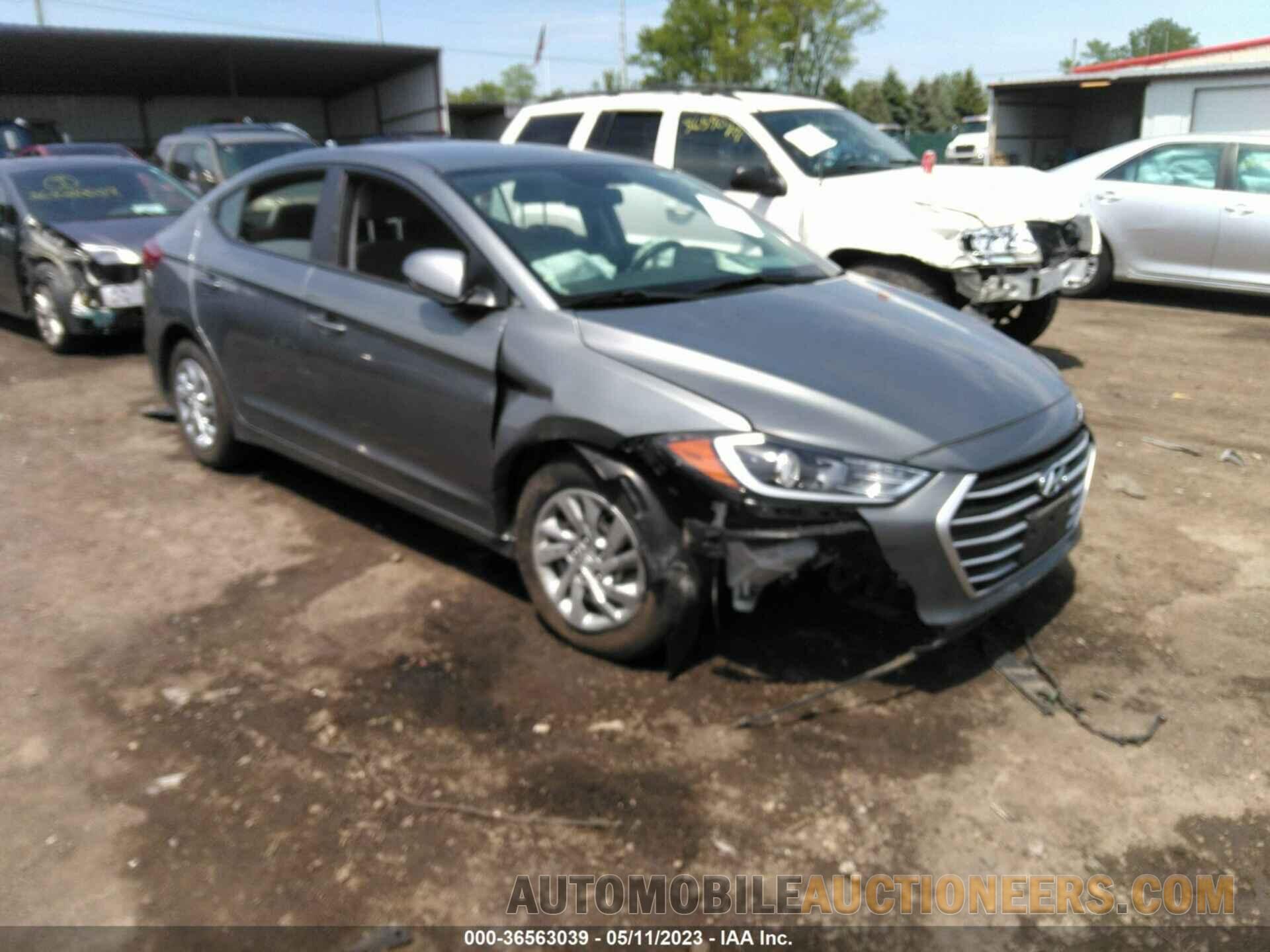 KMHD74LF1JU637456 HYUNDAI ELANTRA 2018