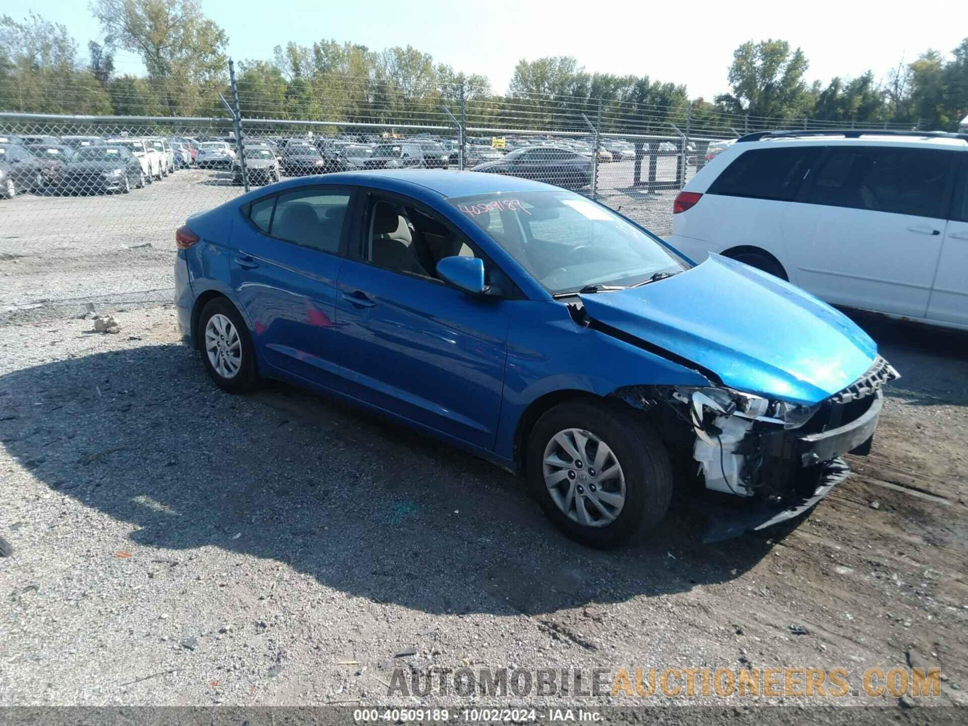 KMHD74LF1JU637537 HYUNDAI ELANTRA 2018