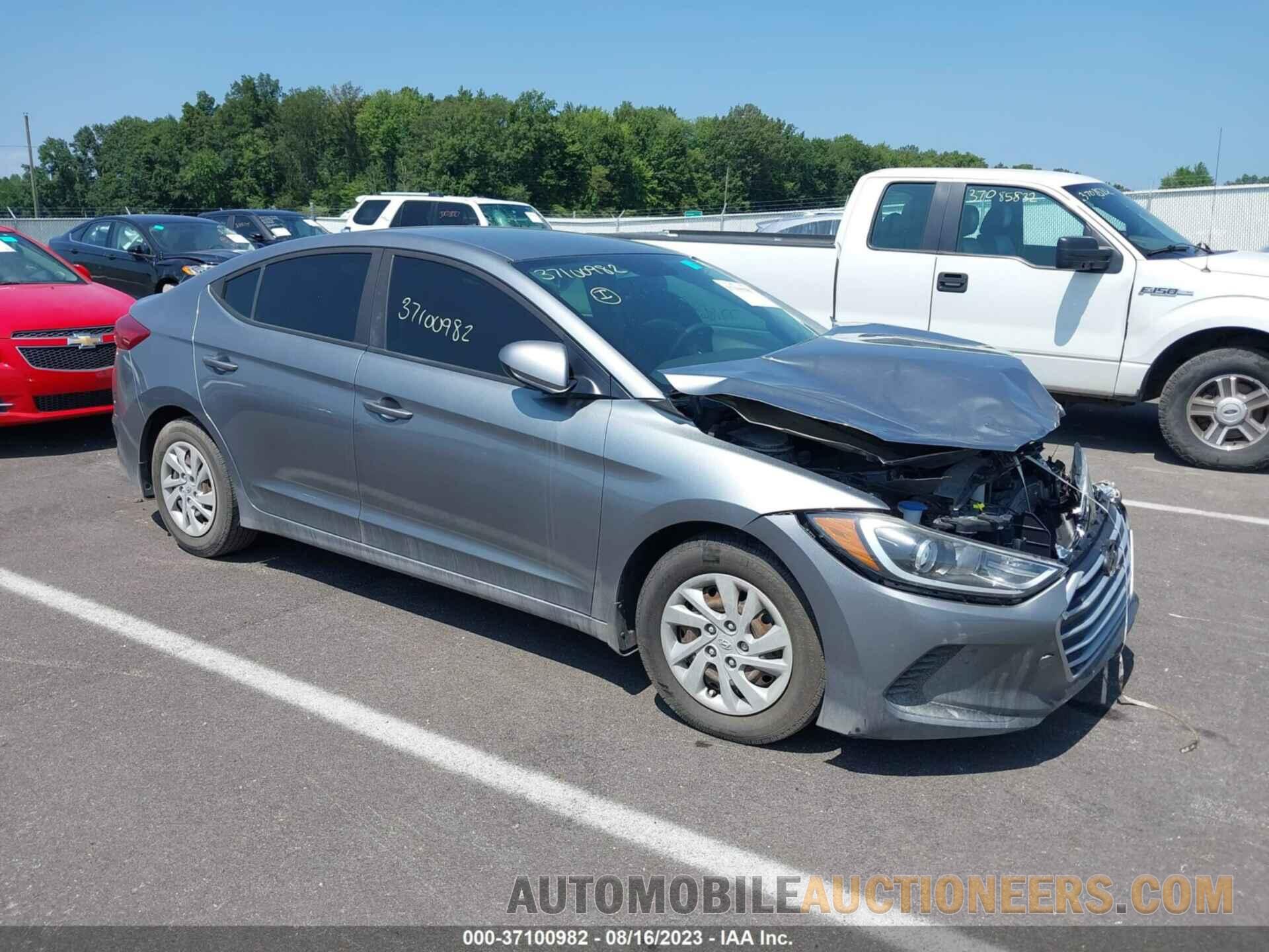 KMHD74LF1JU659876 HYUNDAI ELANTRA 2018