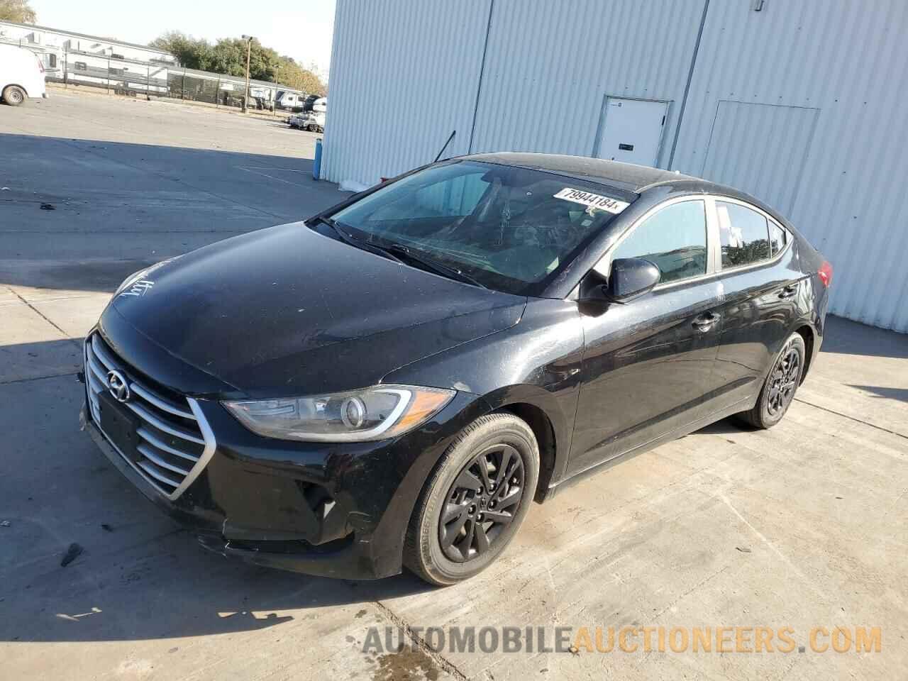 KMHD74LF2HU091809 HYUNDAI ELANTRA 2017