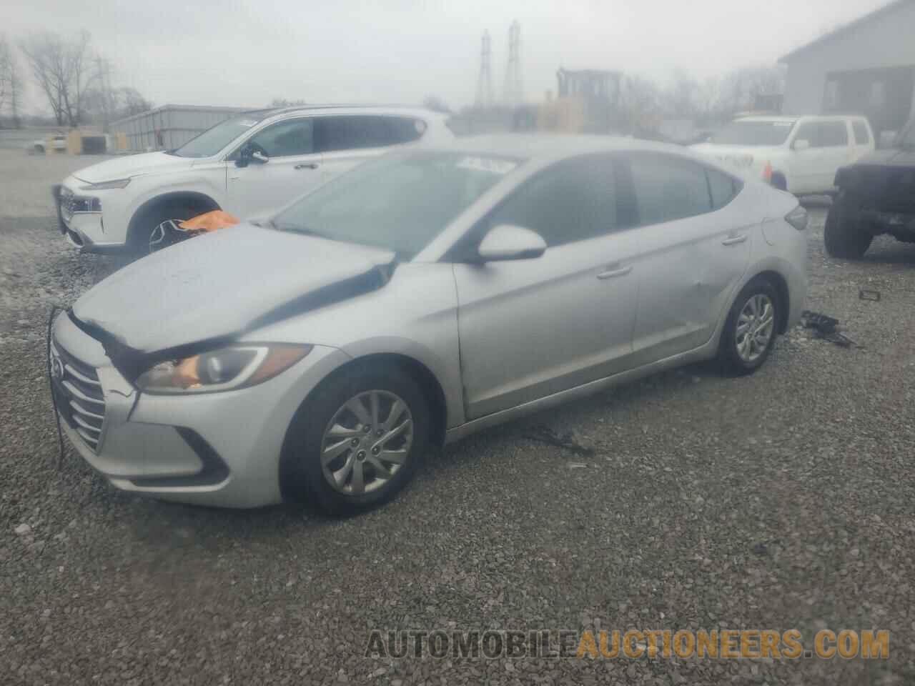 KMHD74LF2HU367132 HYUNDAI ELANTRA 2017