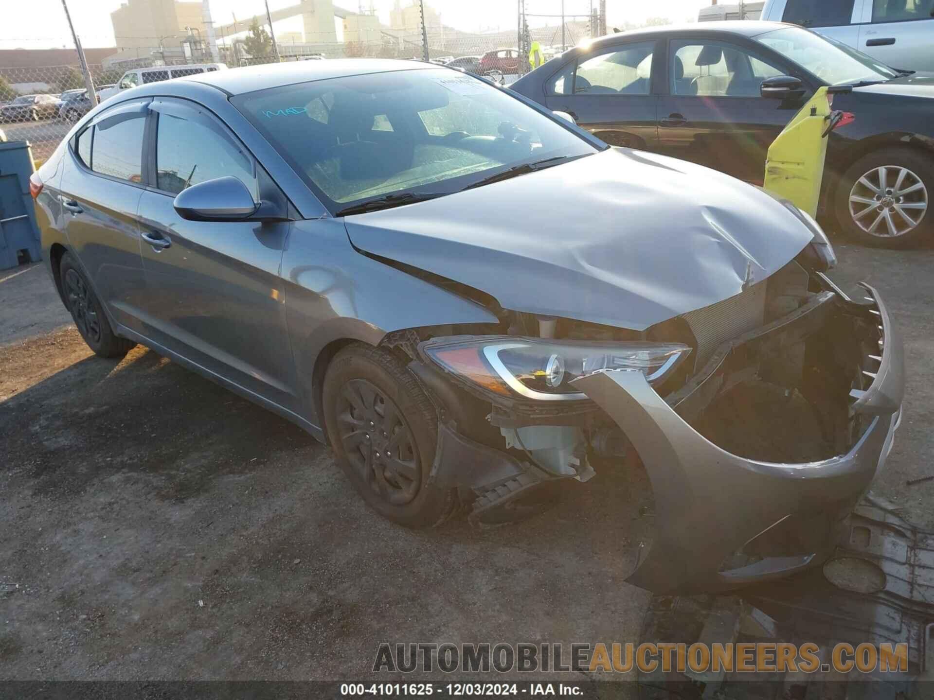 KMHD74LF2HU407550 HYUNDAI ELANTRA 2017