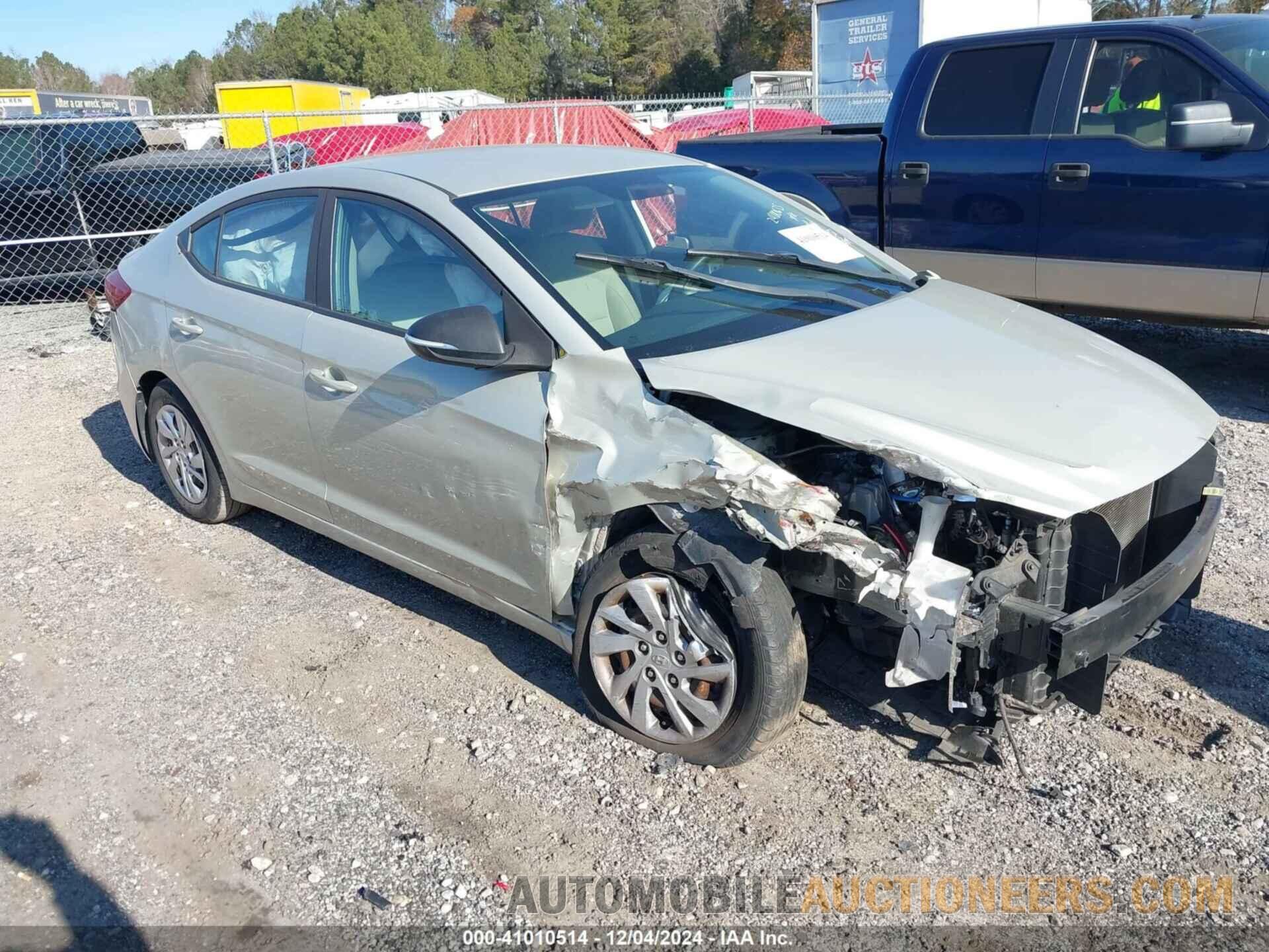 KMHD74LF2JU471352 HYUNDAI ELANTRA 2018