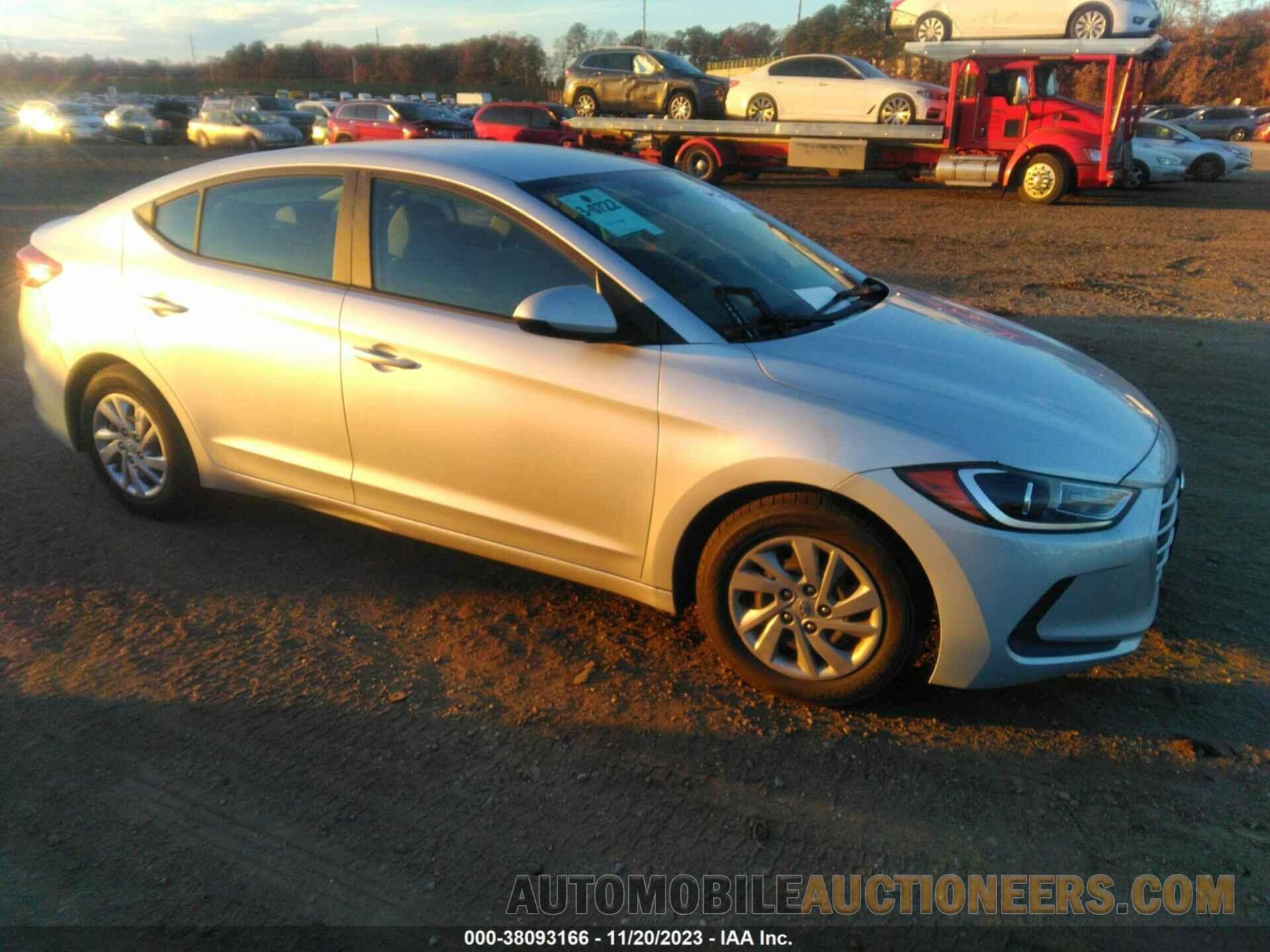 KMHD74LF2JU574142 HYUNDAI ELANTRA 2018