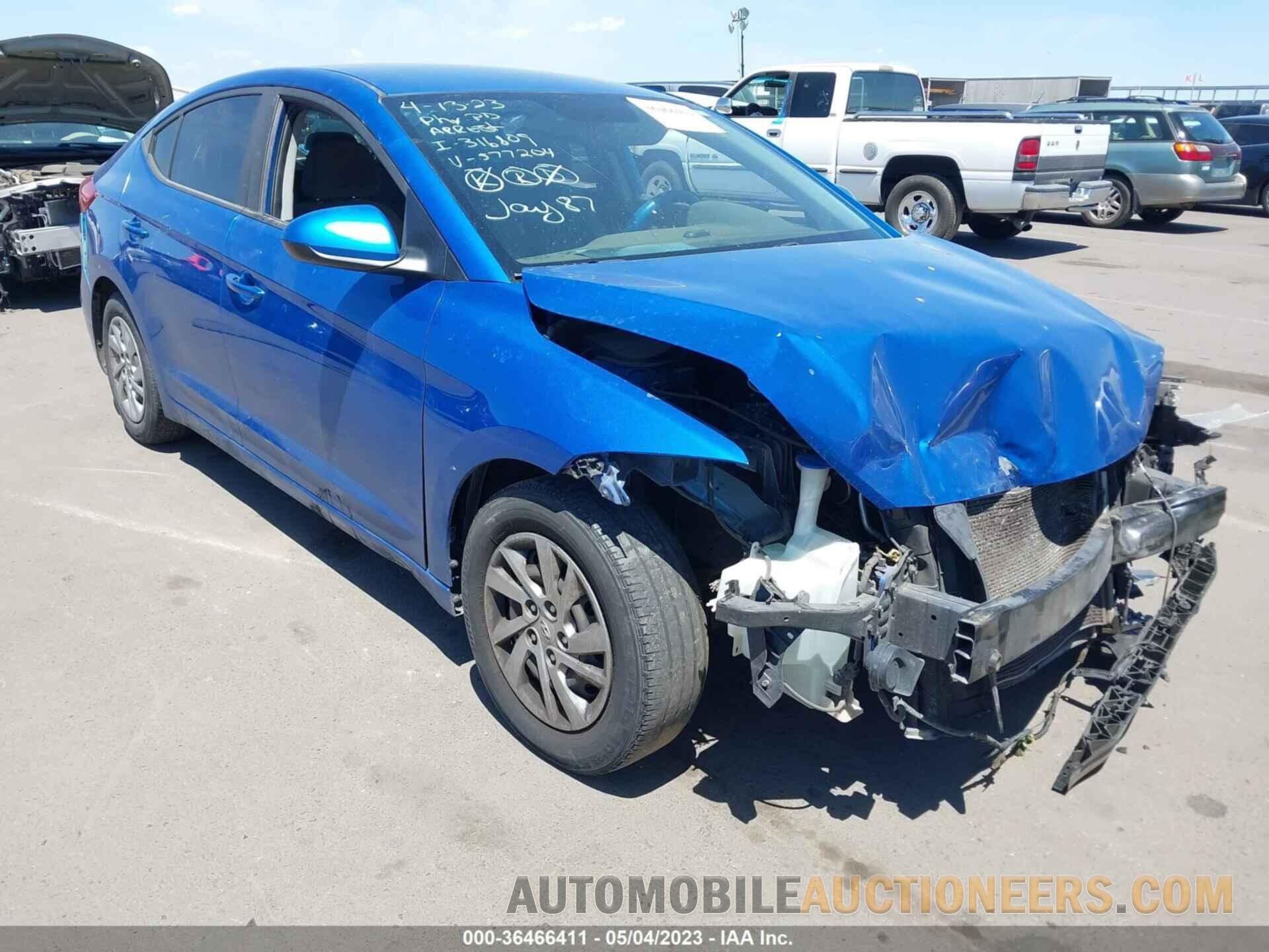 KMHD74LF2JU577204 HYUNDAI ELANTRA 2018