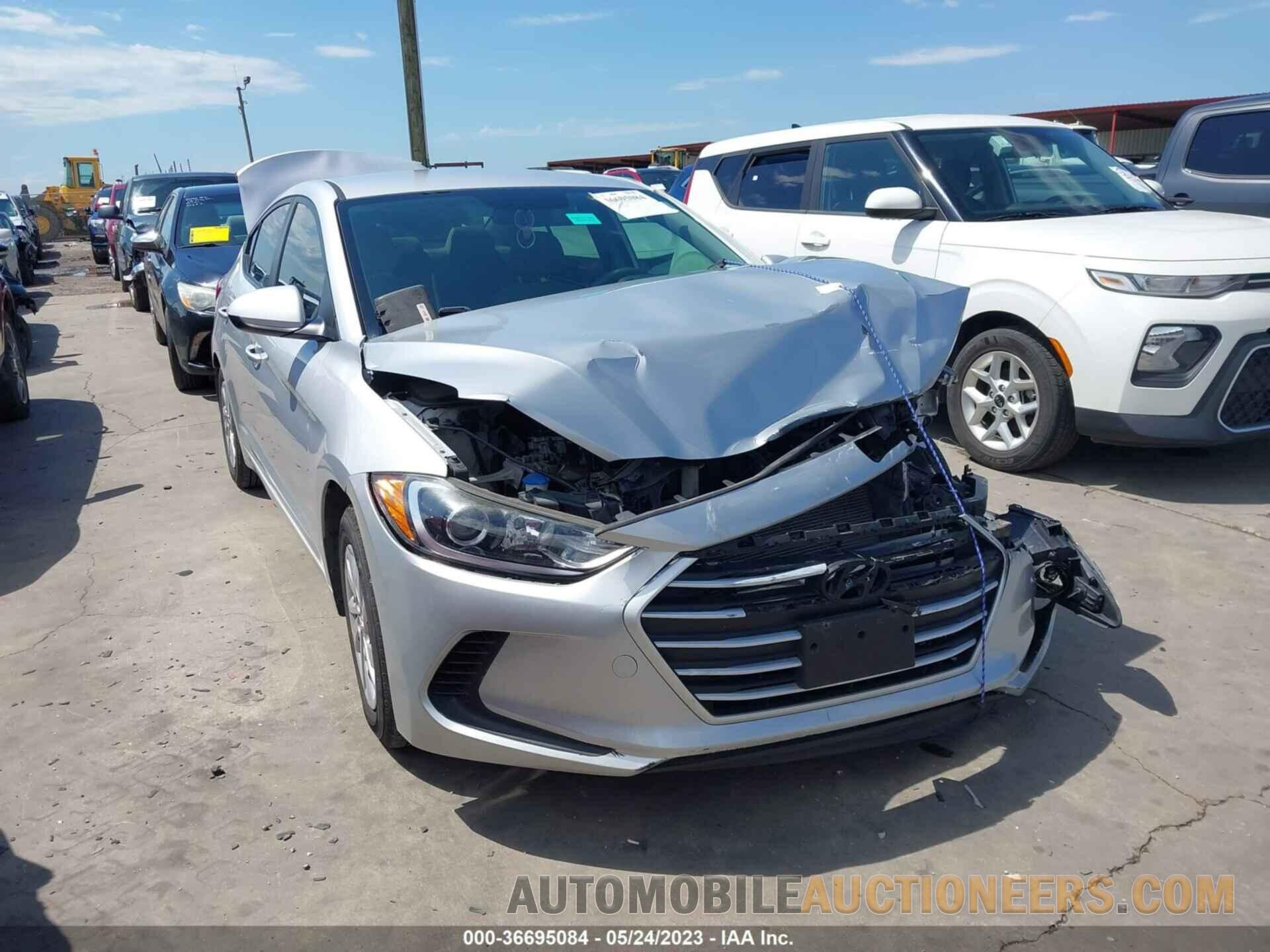 KMHD74LF2JU588963 HYUNDAI ELANTRA 2018