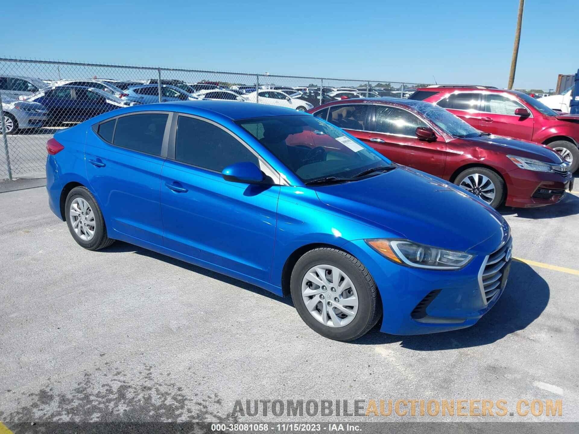 KMHD74LF2JU606569 HYUNDAI ELANTRA 2018