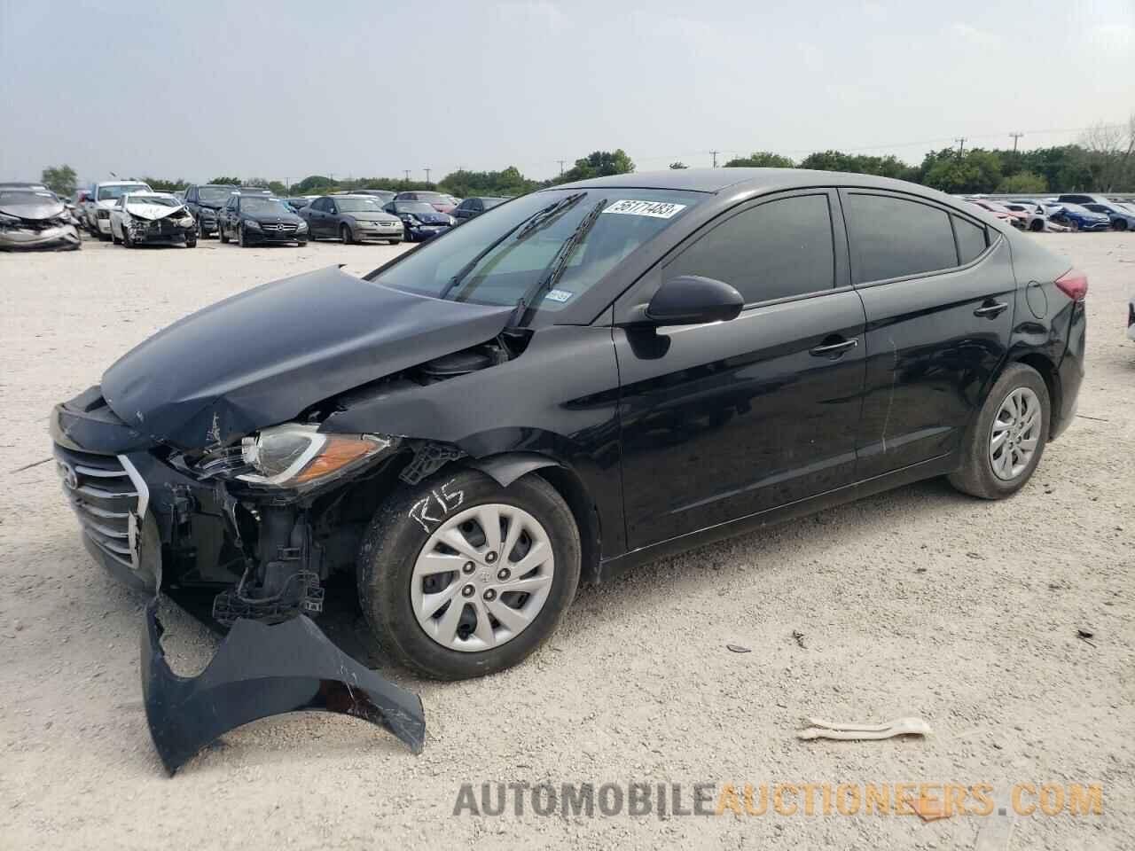 KMHD74LF2JU610637 HYUNDAI ELANTRA 2018