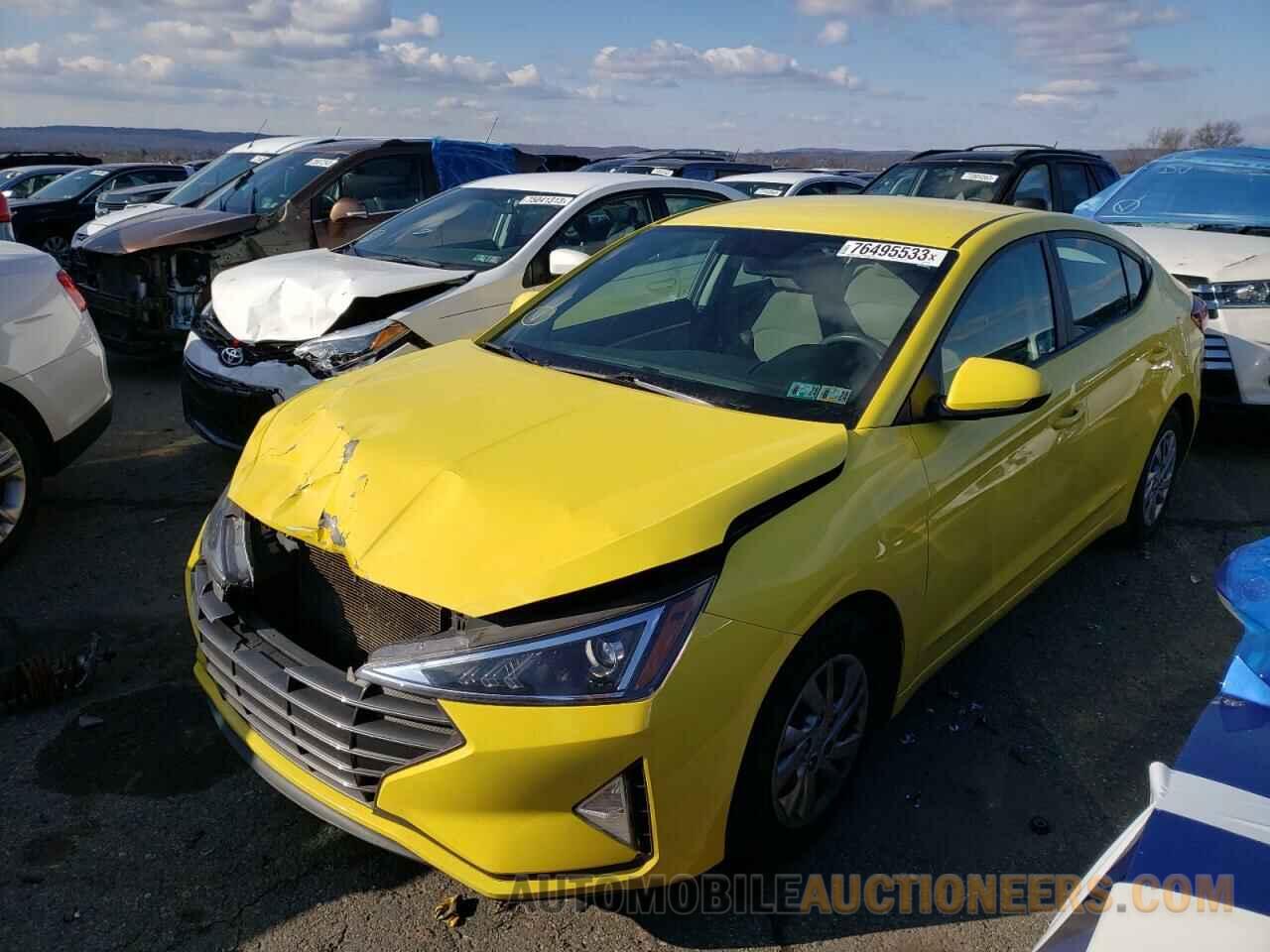 KMHD74LF2KU791093 HYUNDAI ELANTRA 2019