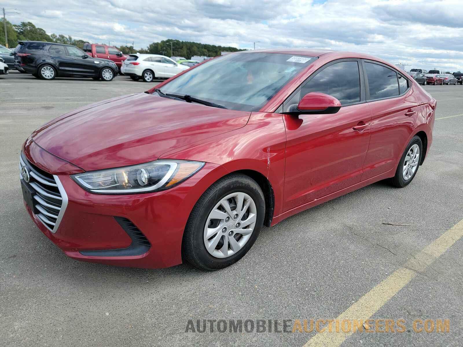 KMHD74LF3HU109959 Hyundai Elantra SE 2017