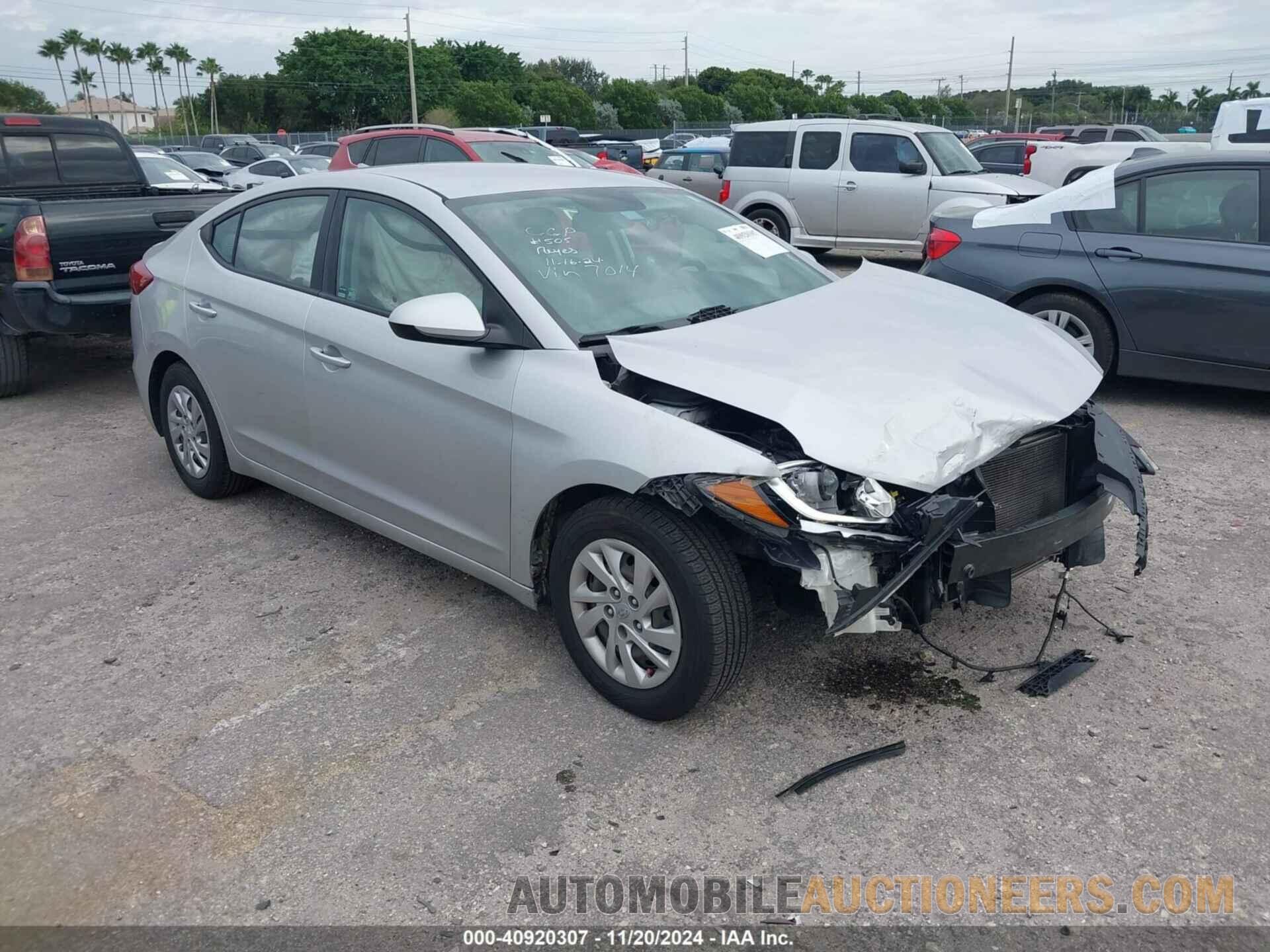 KMHD74LF3HU147014 HYUNDAI ELANTRA 2017