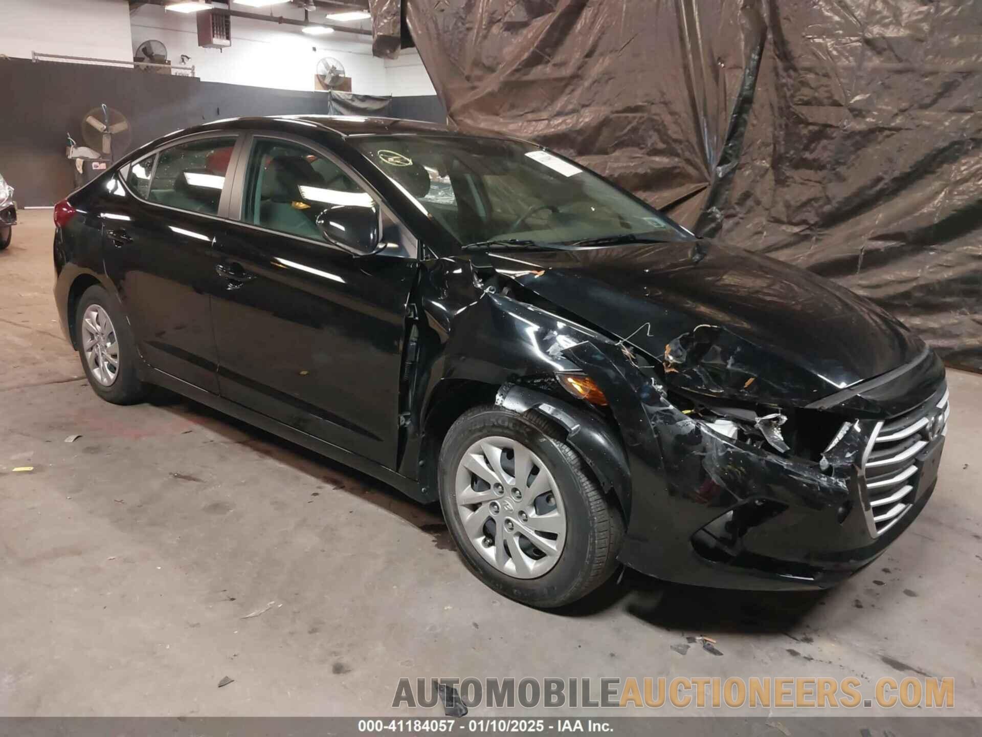 KMHD74LF3HU156117 HYUNDAI ELANTRA 2017