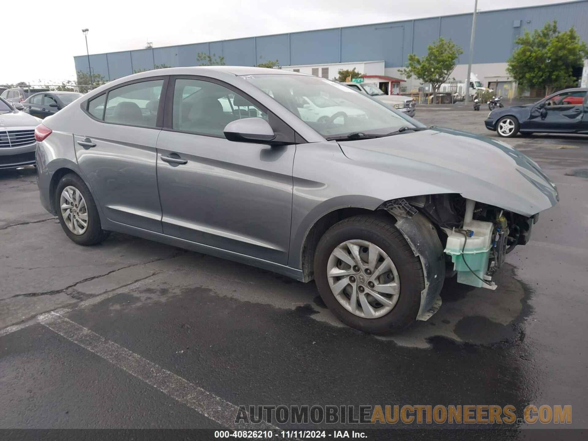 KMHD74LF3JU449649 HYUNDAI ELANTRA 2018