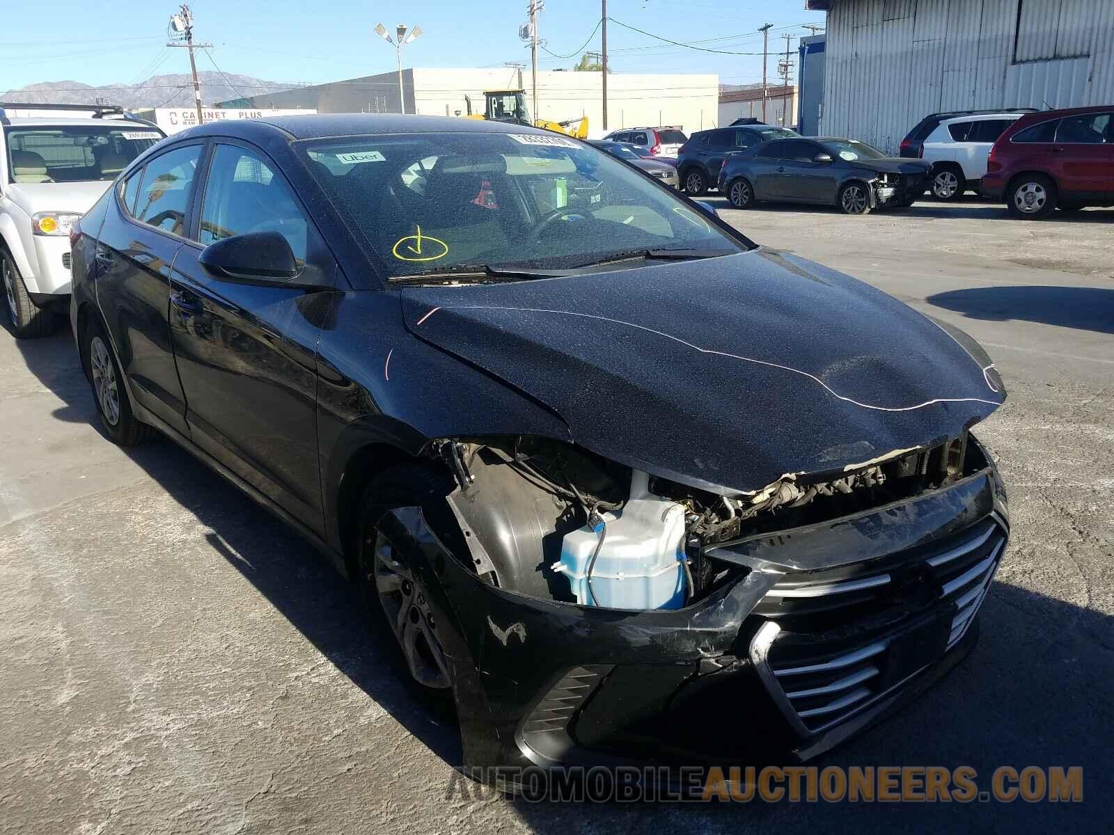 KMHD74LF3JU457556 HYUNDAI ELANTRA 2018