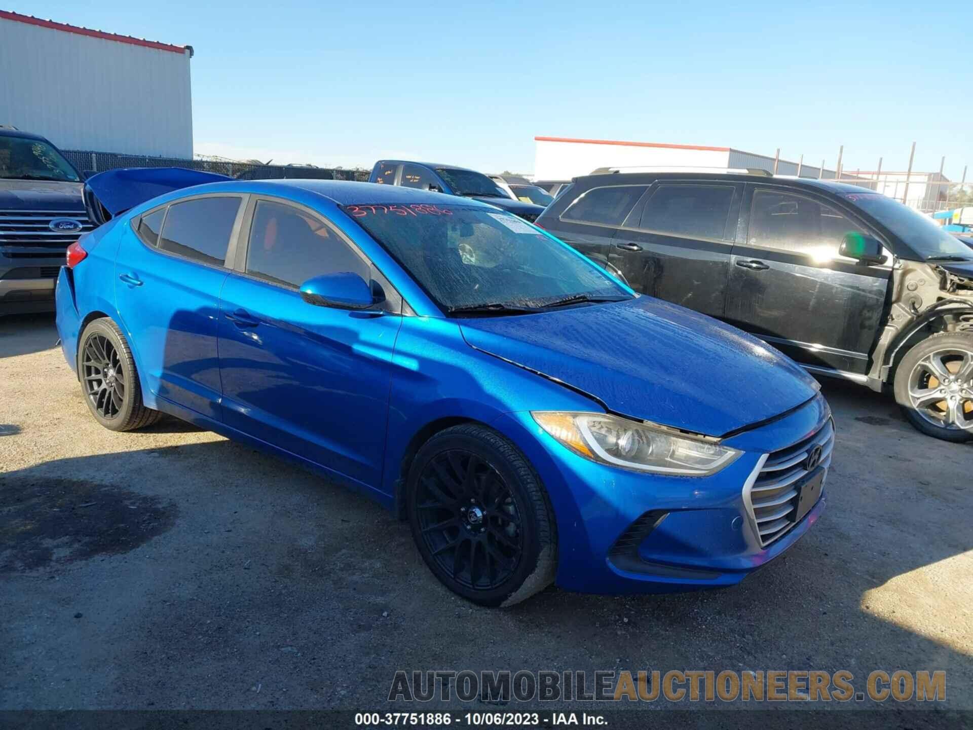 KMHD74LF3JU476916 HYUNDAI ELANTRA 2018