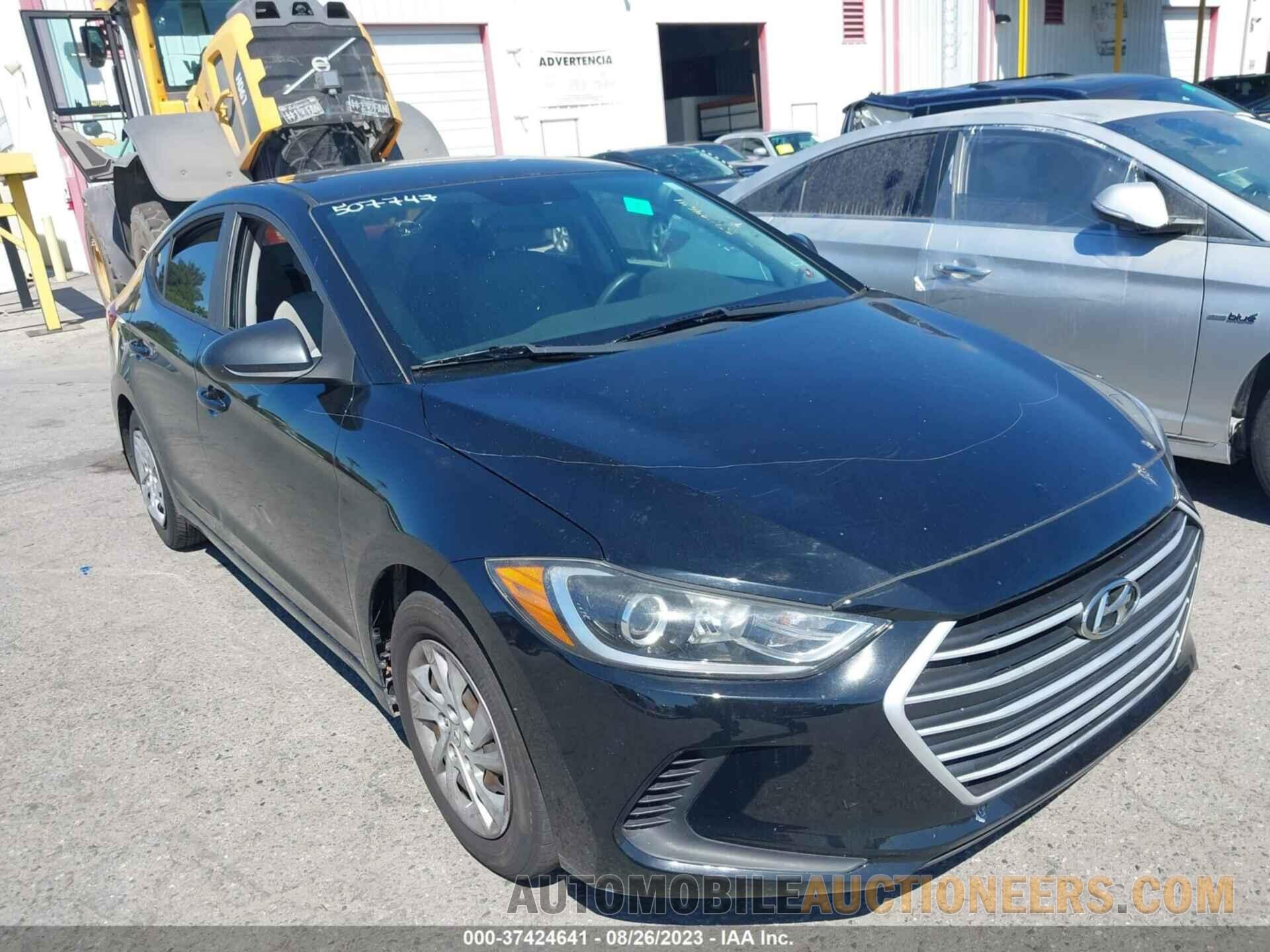 KMHD74LF3JU520543 HYUNDAI ELANTRA 2018