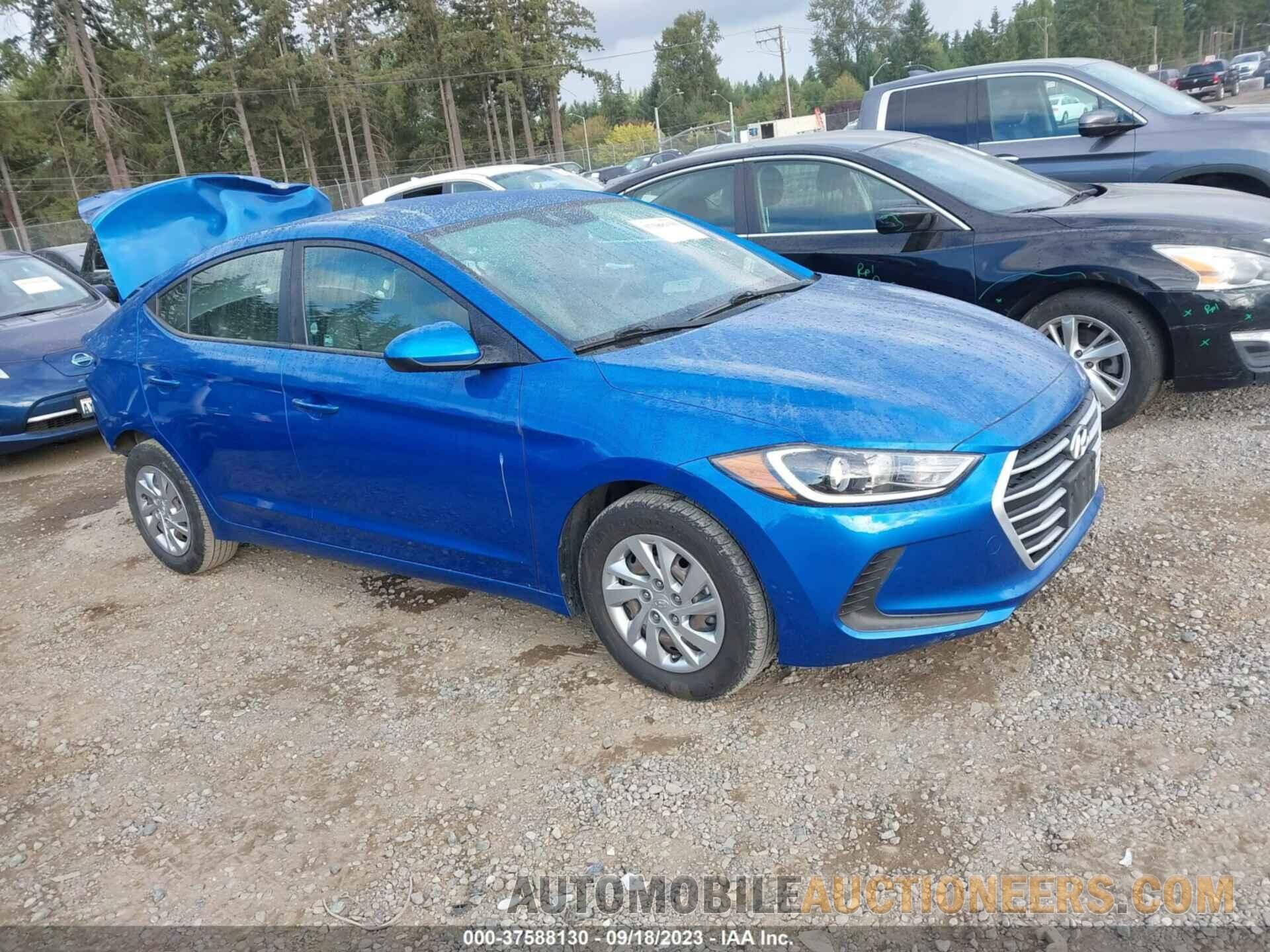 KMHD74LF3JU563781 HYUNDAI ELANTRA 2018