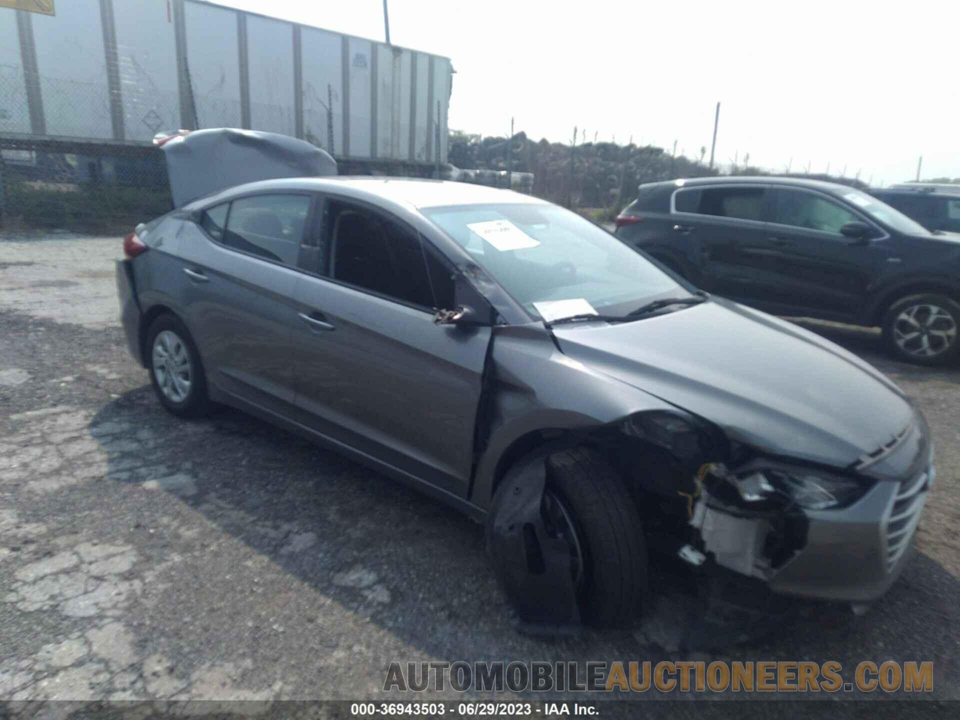 KMHD74LF3JU572593 HYUNDAI ELANTRA 2018