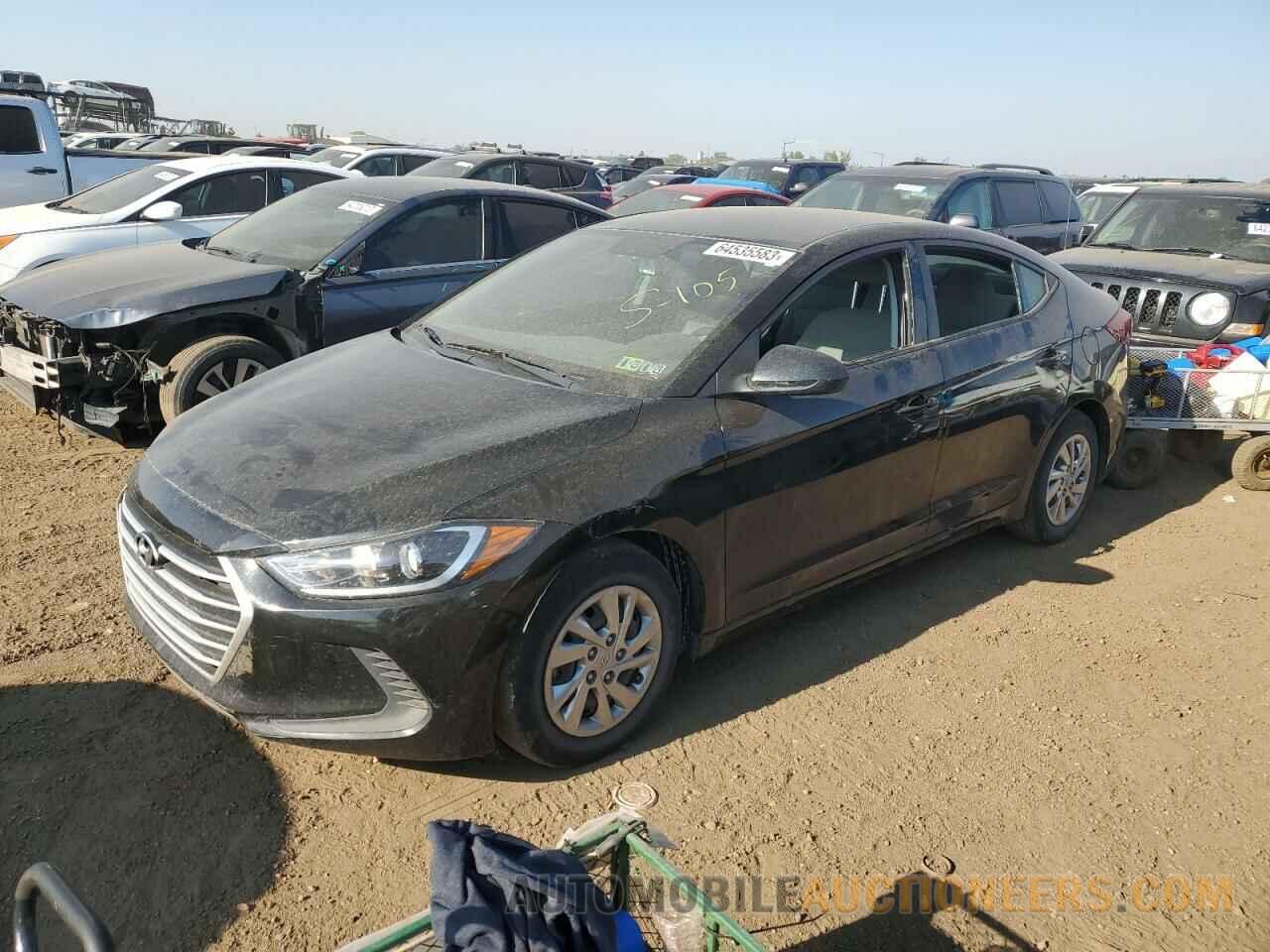 KMHD74LF3JU588986 HYUNDAI ELANTRA 2018