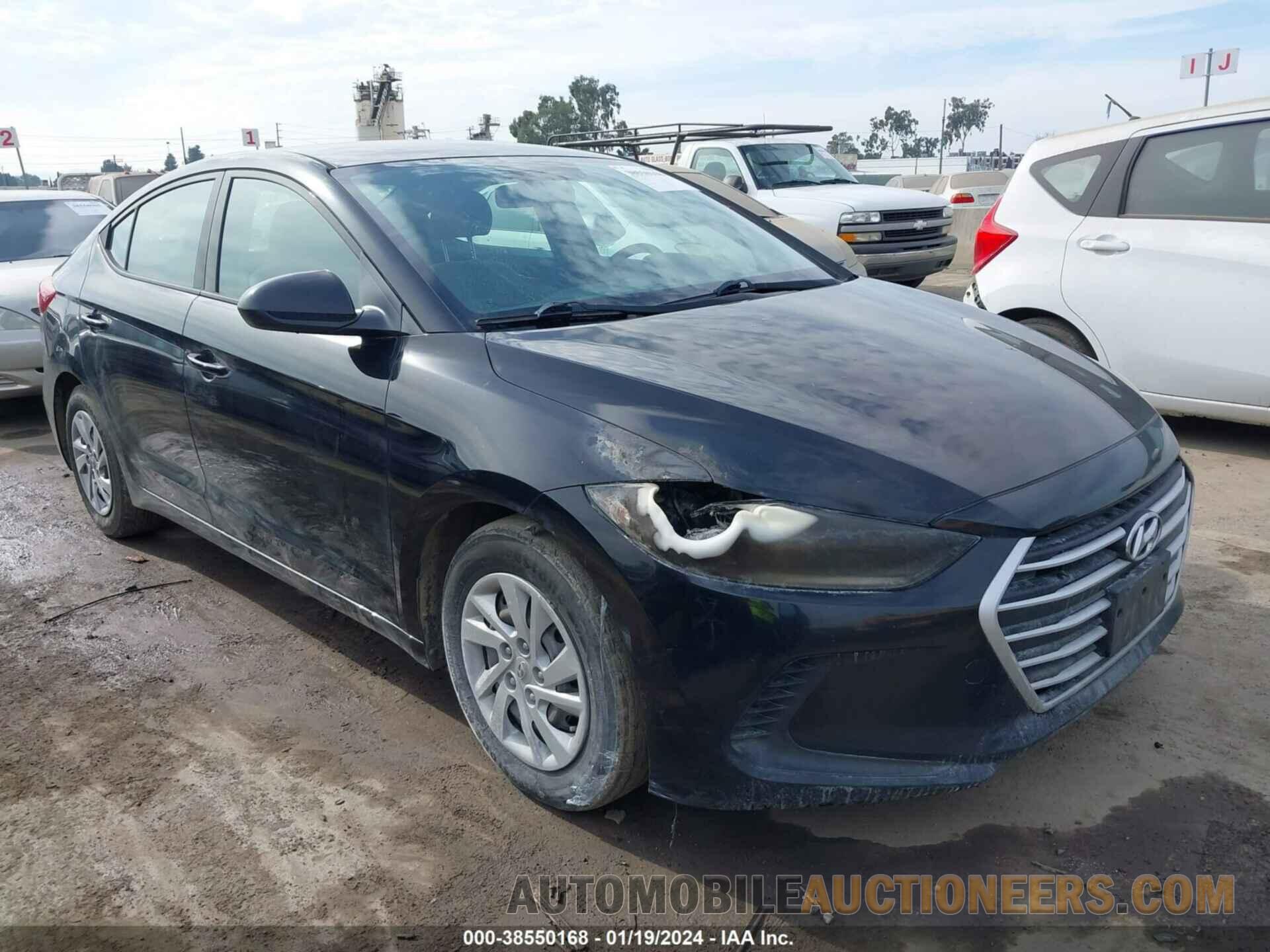 KMHD74LF3JU595727 HYUNDAI ELANTRA 2018