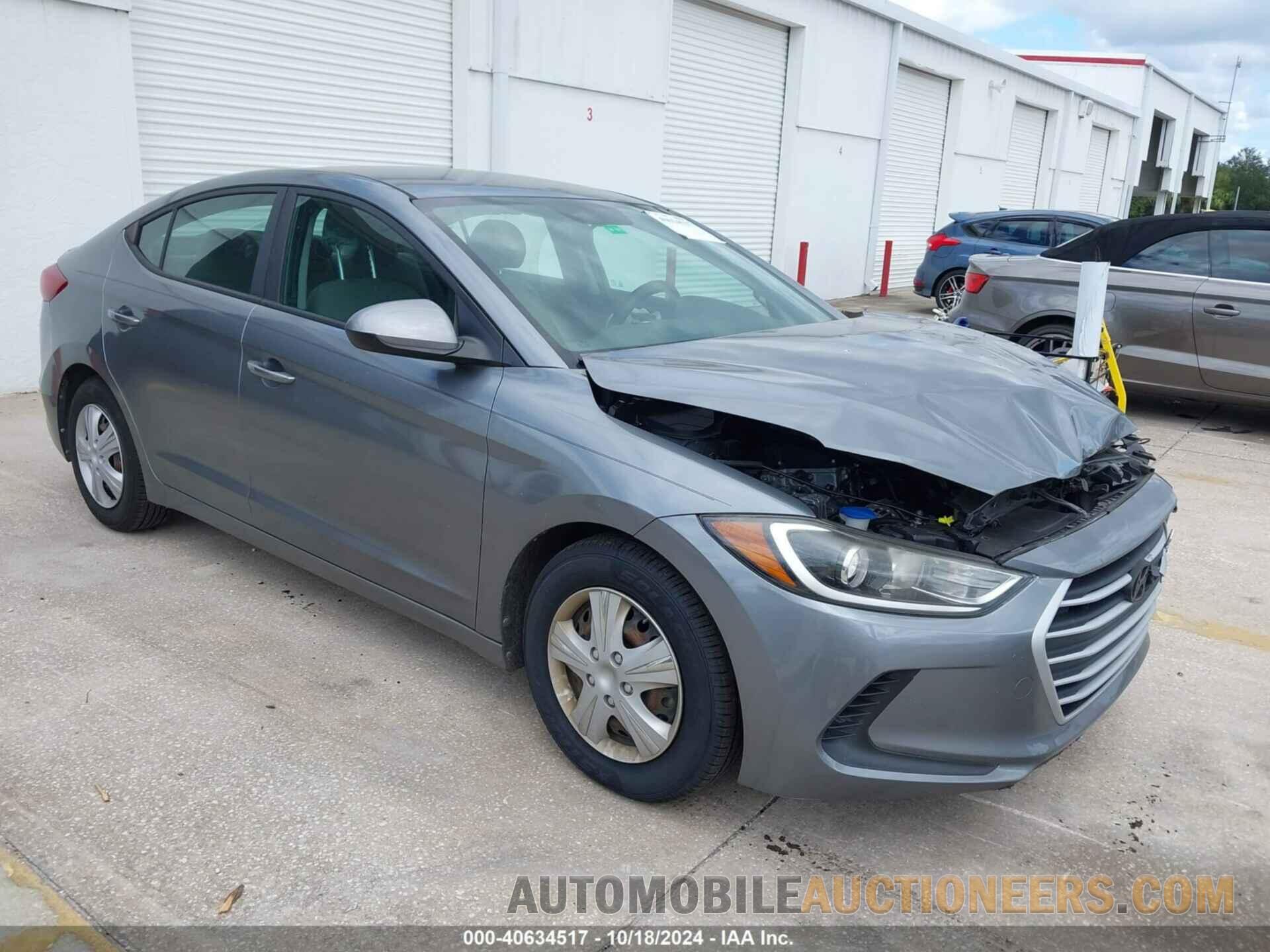 KMHD74LF3JU648457 HYUNDAI ELANTRA 2018