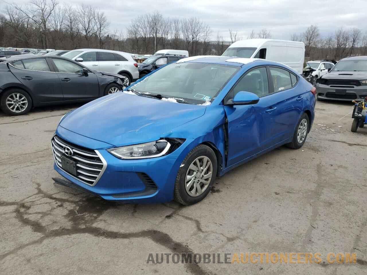 KMHD74LF4HU078432 HYUNDAI ELANTRA 2017