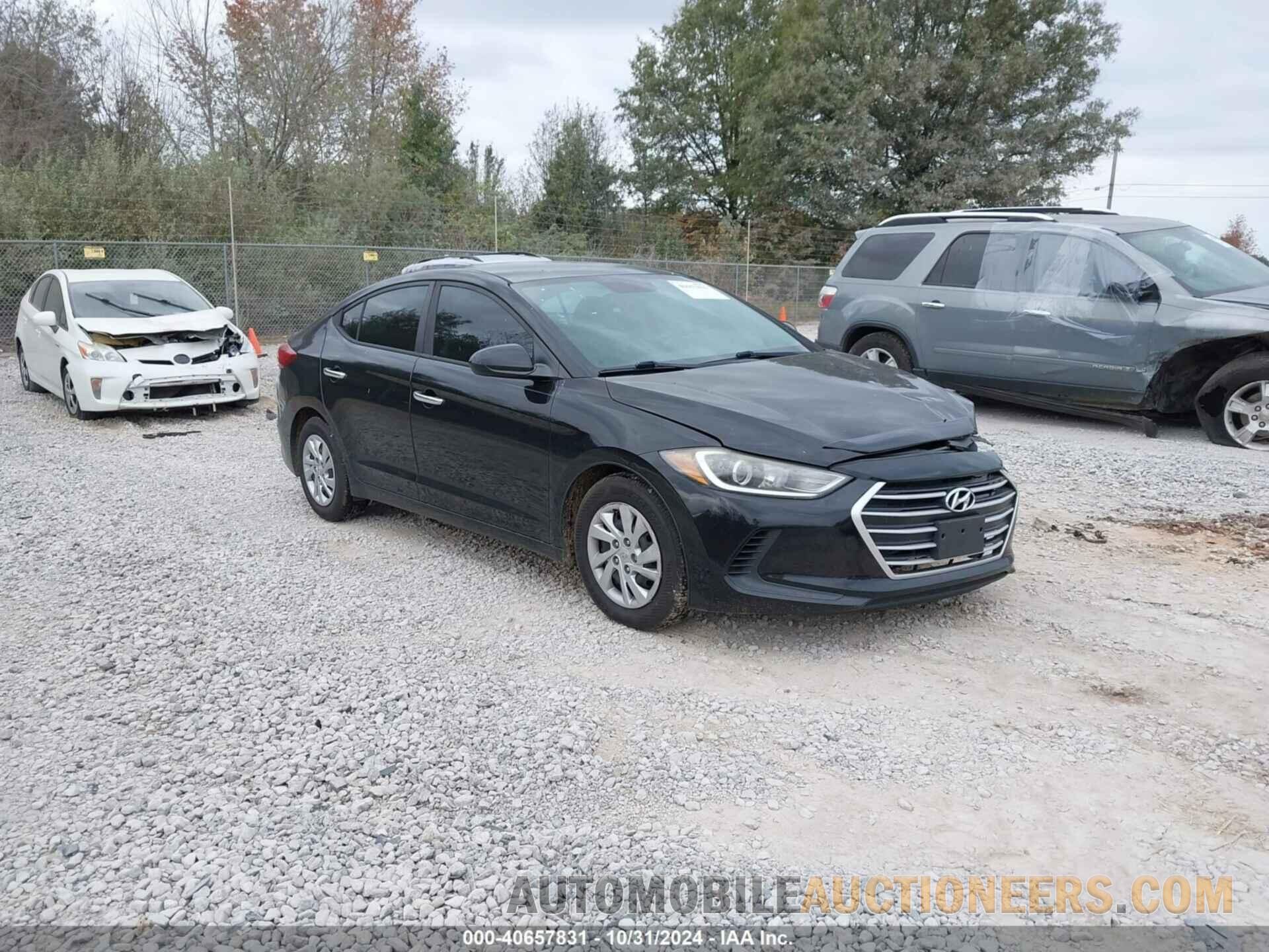 KMHD74LF4HU092363 HYUNDAI ELANTRA 2017